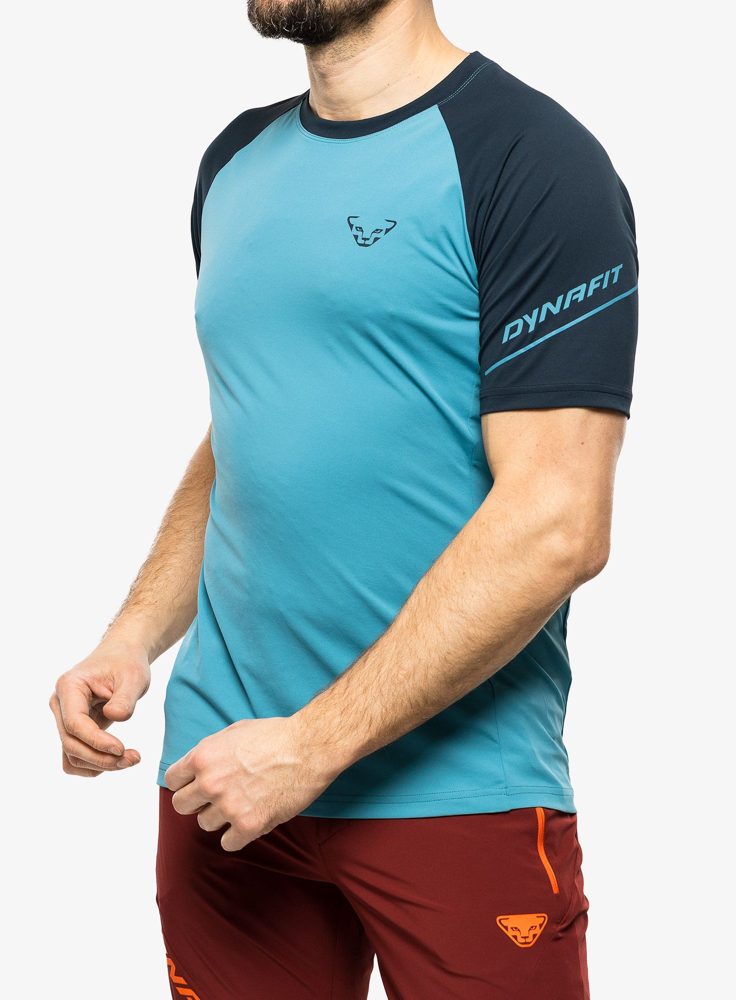 Majica za trčanje Dynafit Alpine Pro S/S Tee - storm blue