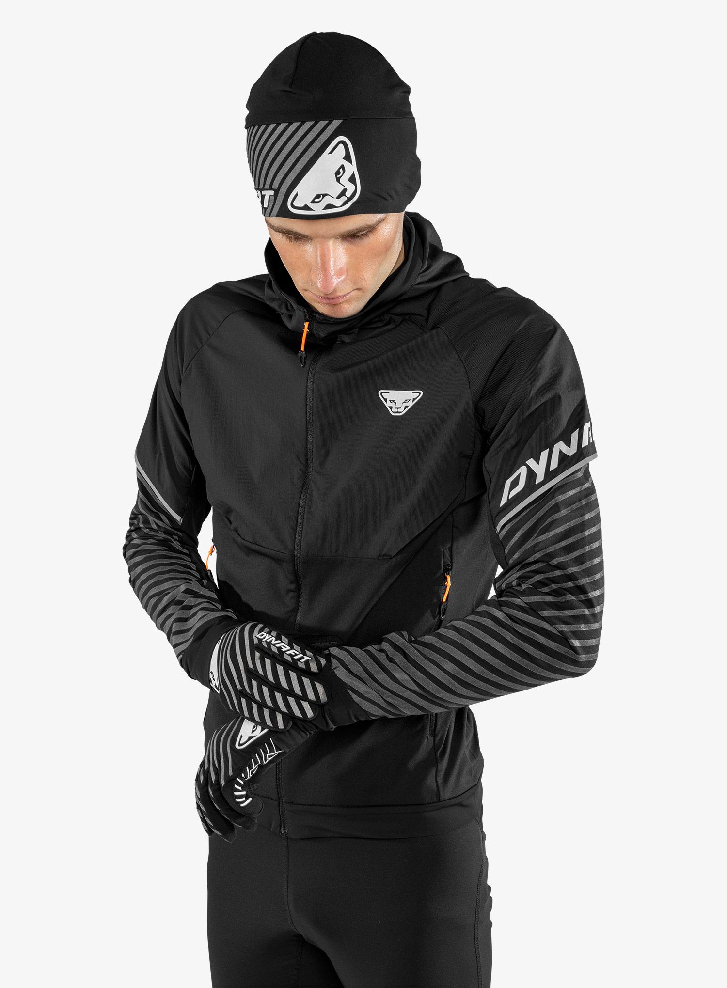 Kapa za trčanje Dynafit Alpine Reflective Beanie - black out/nimbus