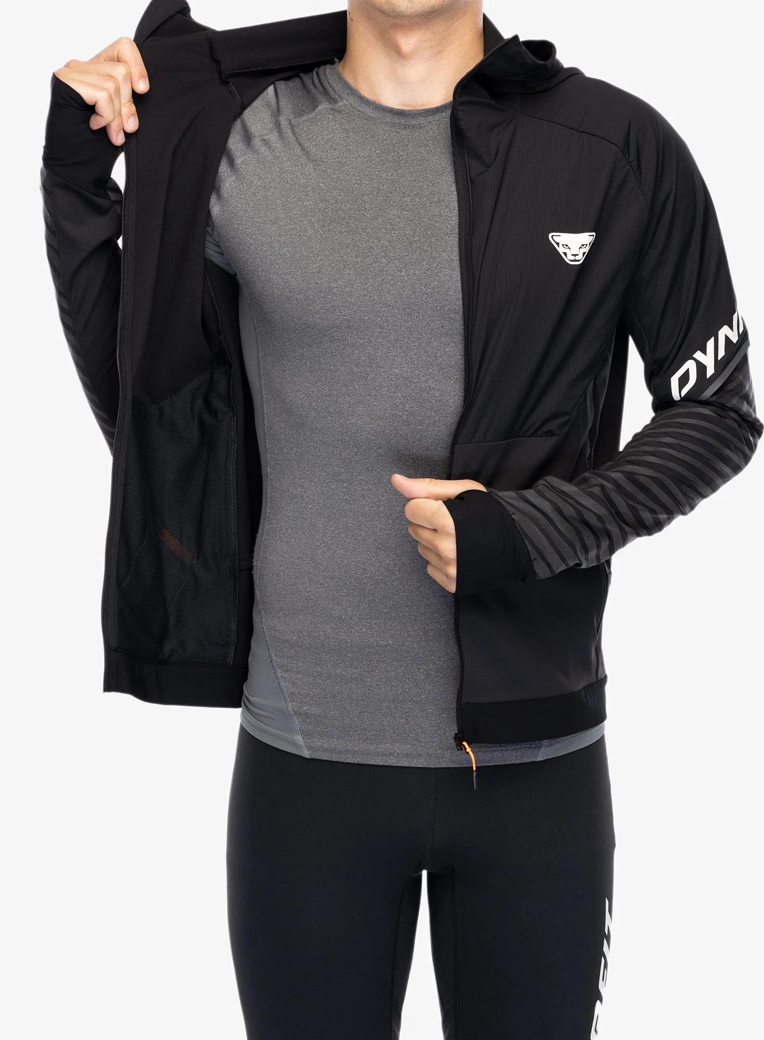 Jakna za trčanje Dynafit Alpine Reflective Jacket - black out/nimbus