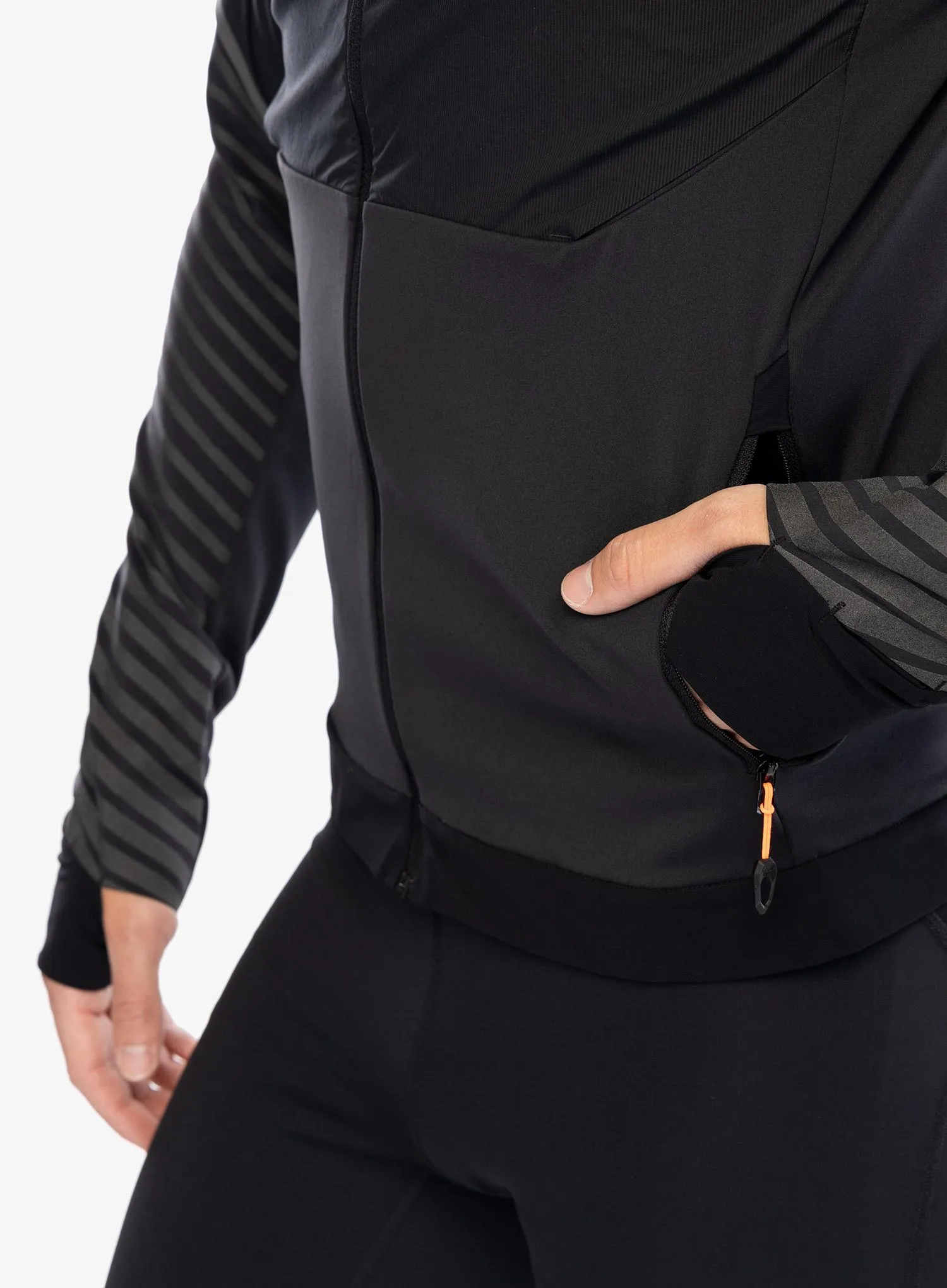 Jakna za trčanje Dynafit Alpine Reflective Jacket - black out/nimbus
