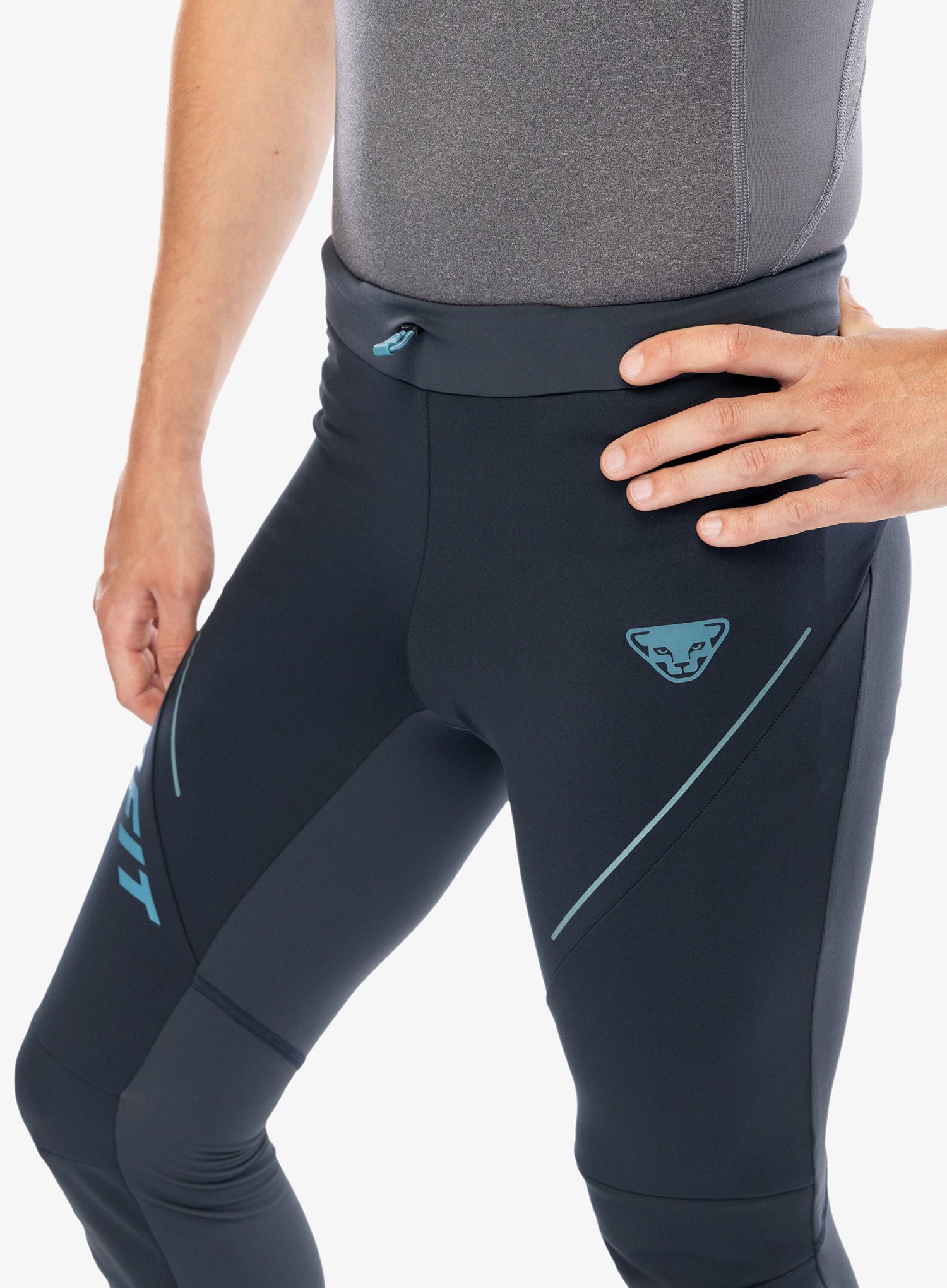 Hlače za trčanje Dynafit Alpine Warm Pants - blueberry/storm blue