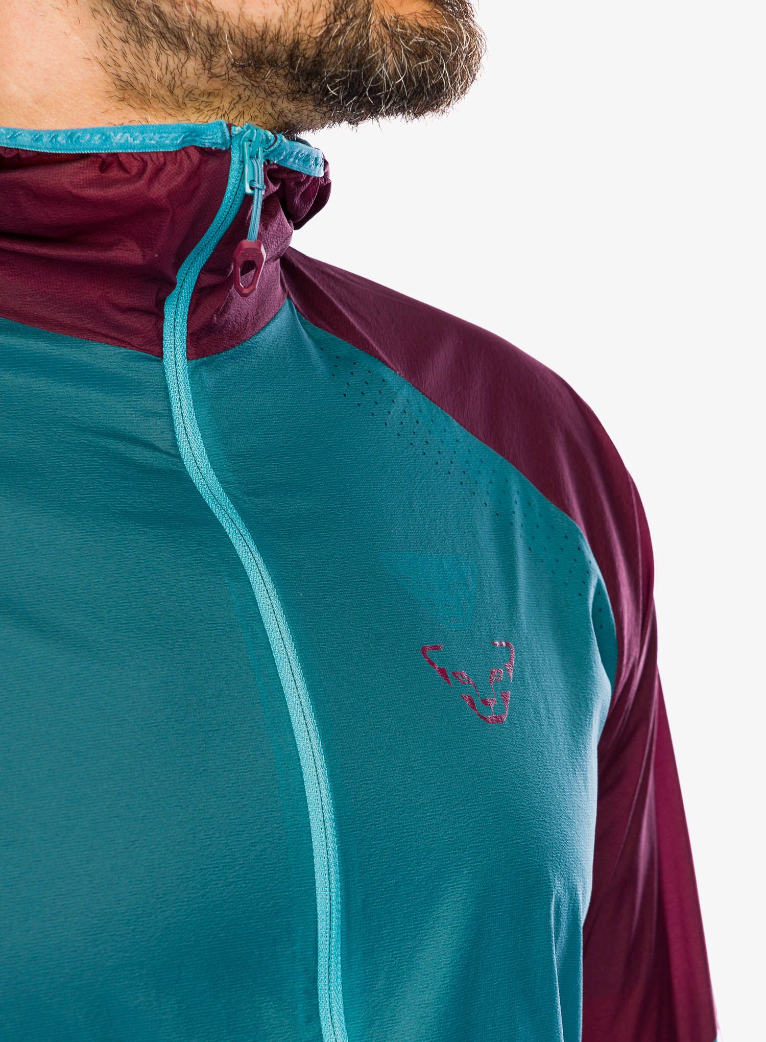 Jakna za trčanje Dynafit Alpine Wind 2 Jacket - burgundy