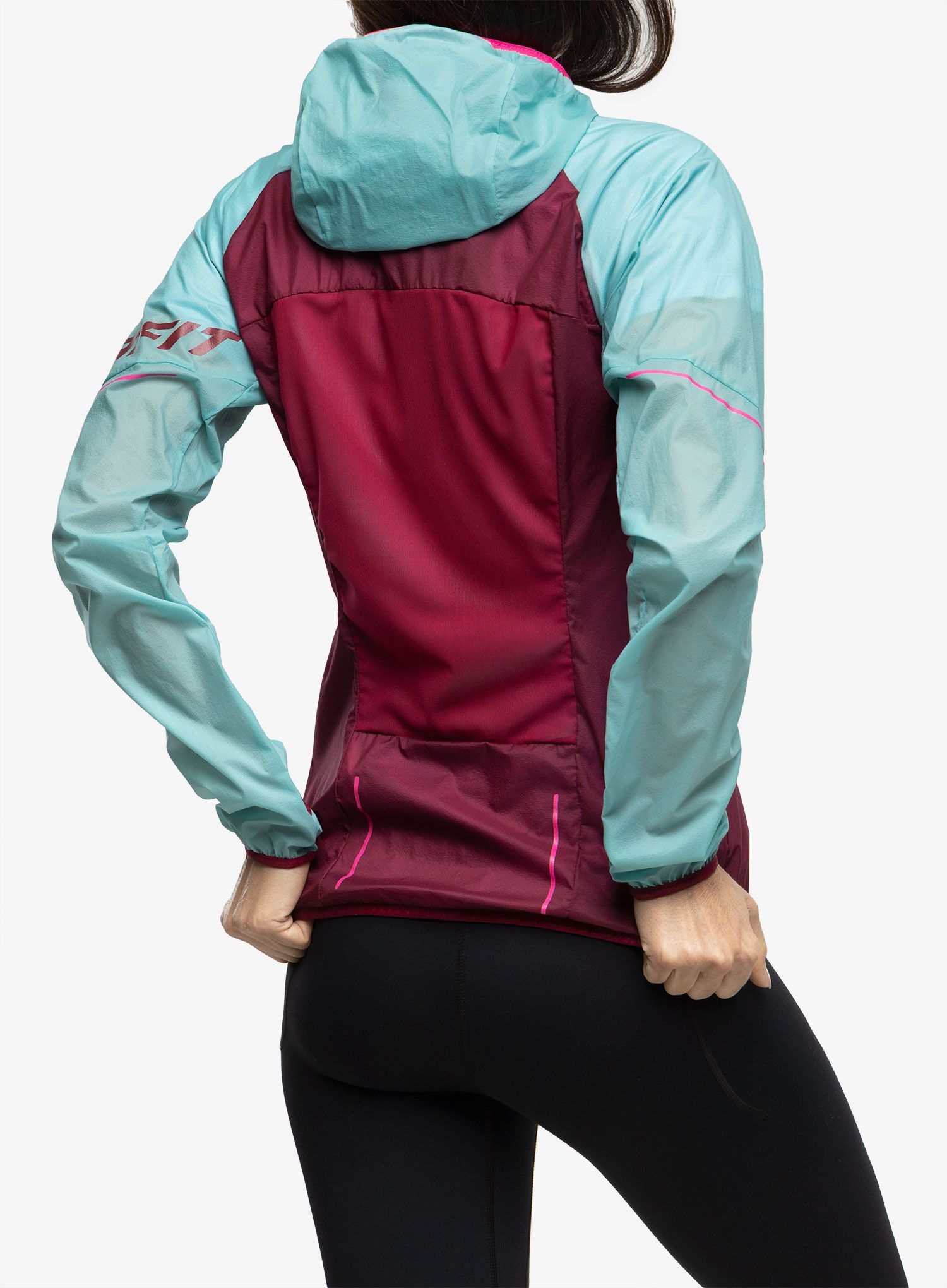 Ženska jakna za trčanje Dynafit Alpine Wind 2 Jacket  - marine blue/beet red