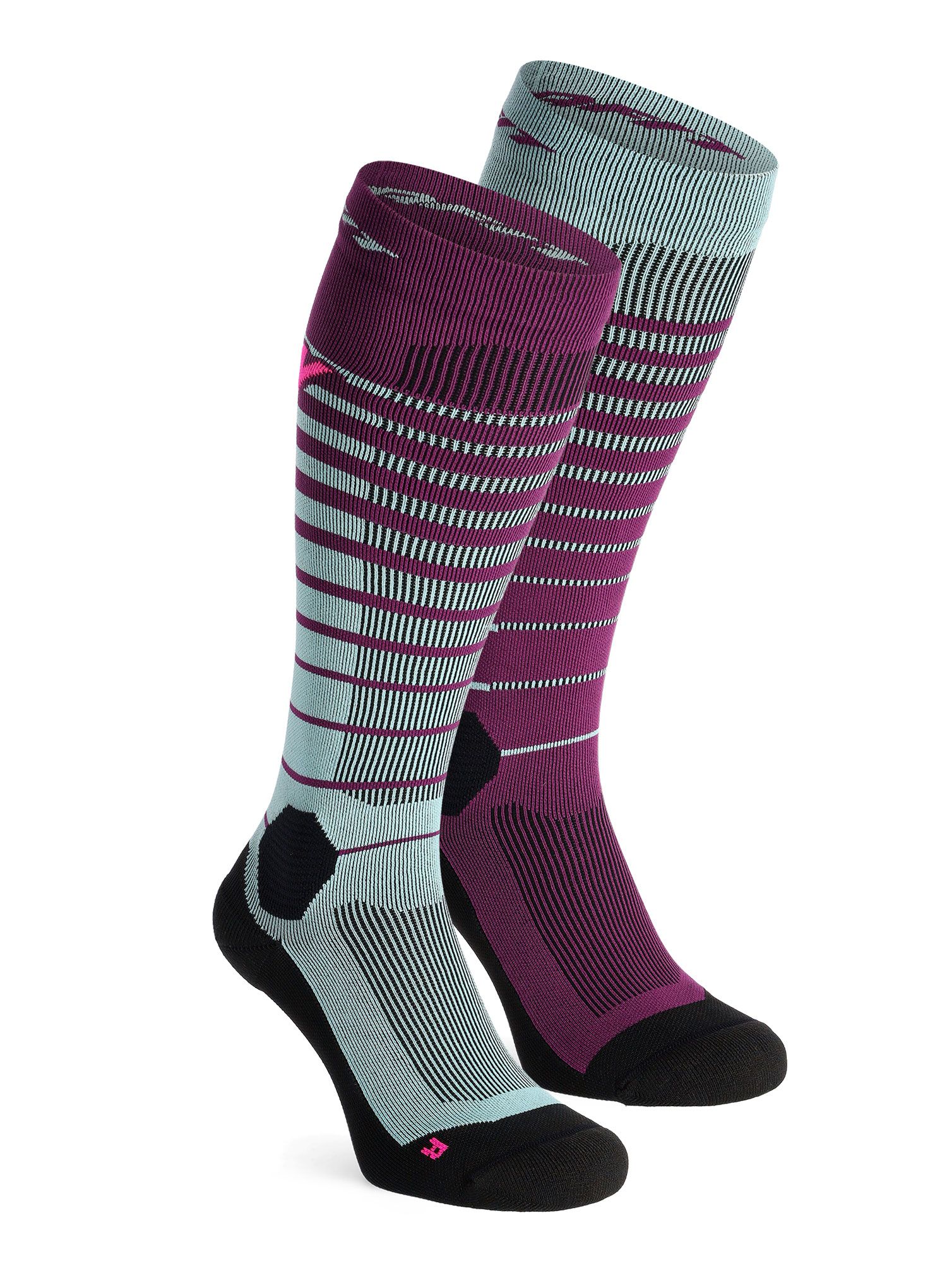 Skijaške čarape Dynafit FT Graphic Socks - royal purple/snow