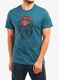 Pamučna majica Dynafit Graphic CO S/S Tee - mallard blue/horizon