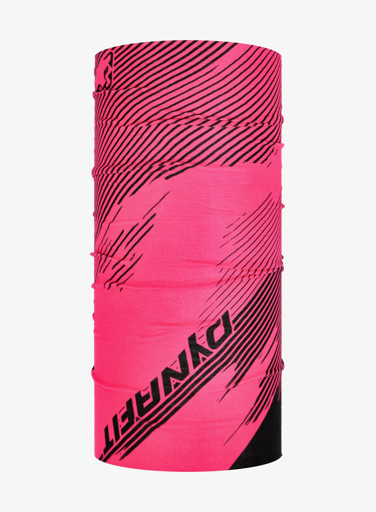 Multifunkcionalna marama Dynafit Logo Neck Gaiter - pink glo/striped