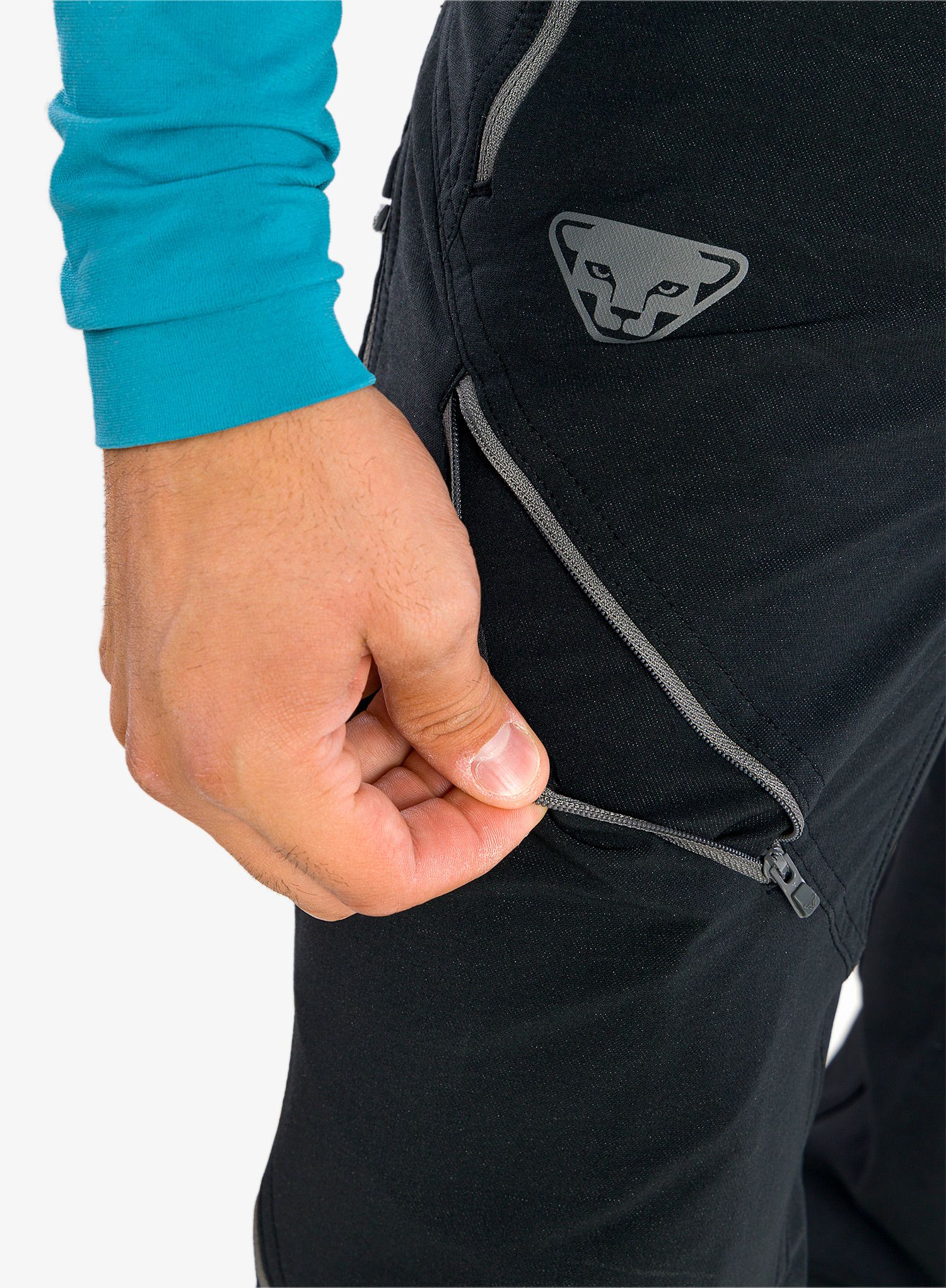 Hlače za turno skijanje Dynafit Mercury 2 DST Pant - black out/grey