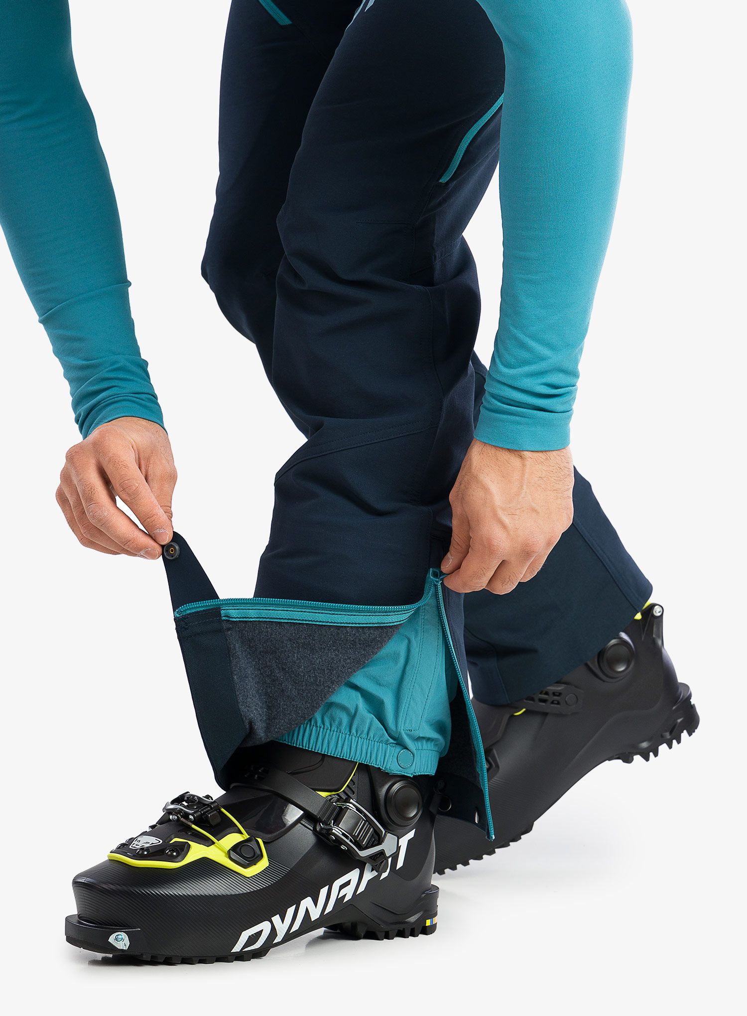 Hlače za turno skijanje Dynafit Mercury 2 Dynastretch Pants - blueberry/storm blue