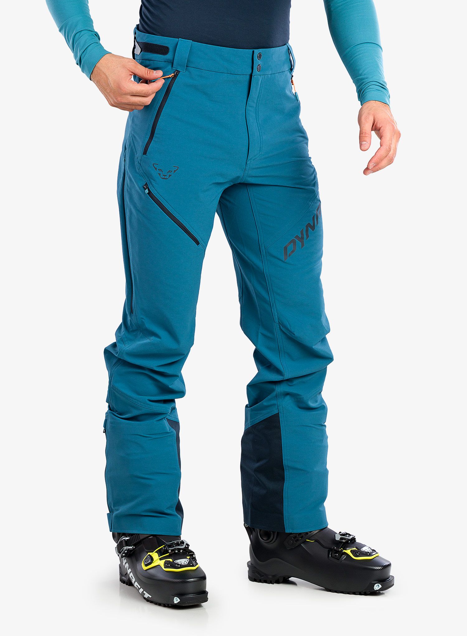 Hlače za turno skijanje Dynafit Mercury 2 Dynastretch Pants - mallard blue