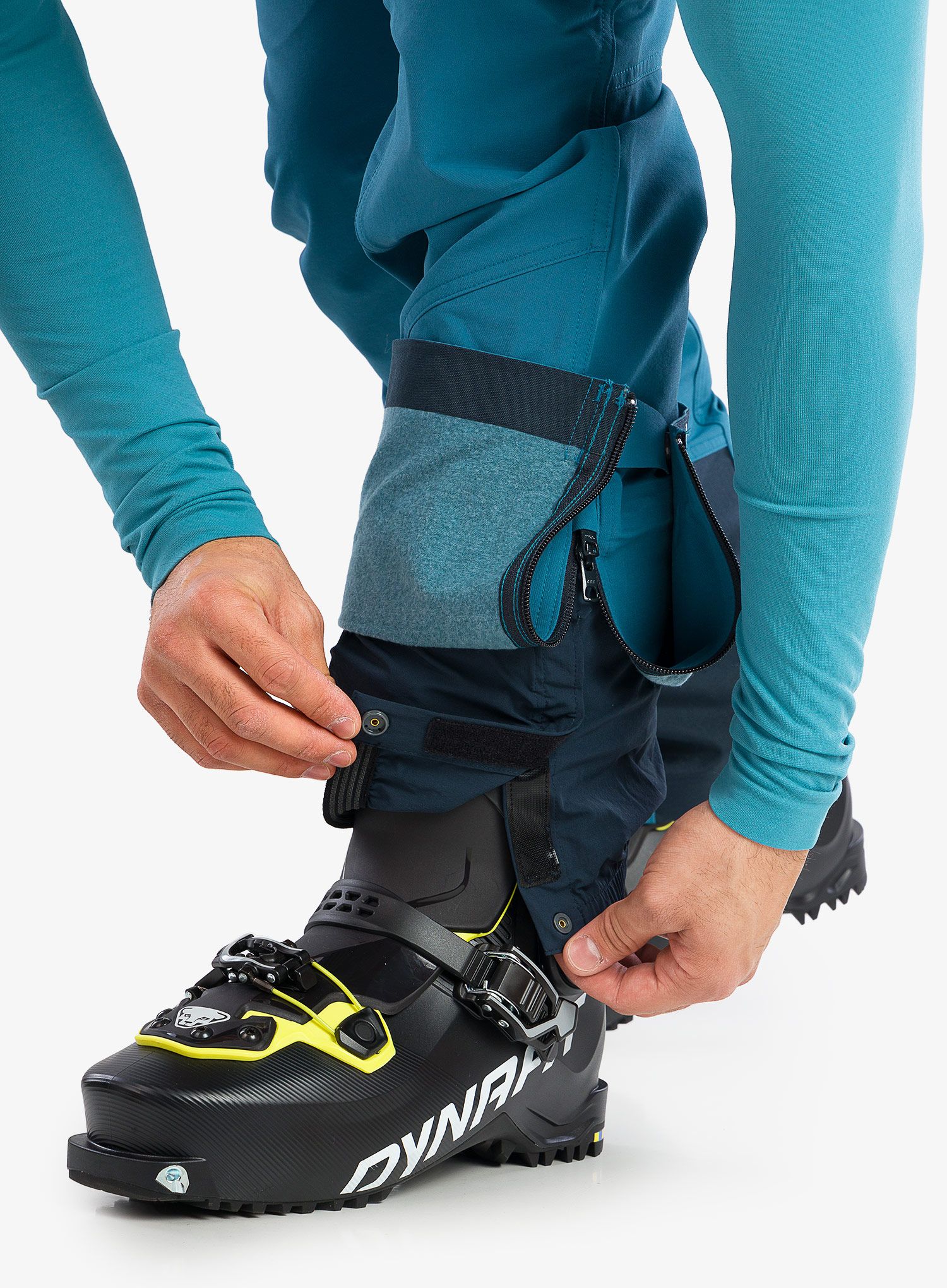 Hlače za turno skijanje Dynafit Mercury 2 Dynastretch Pants - mallard blue