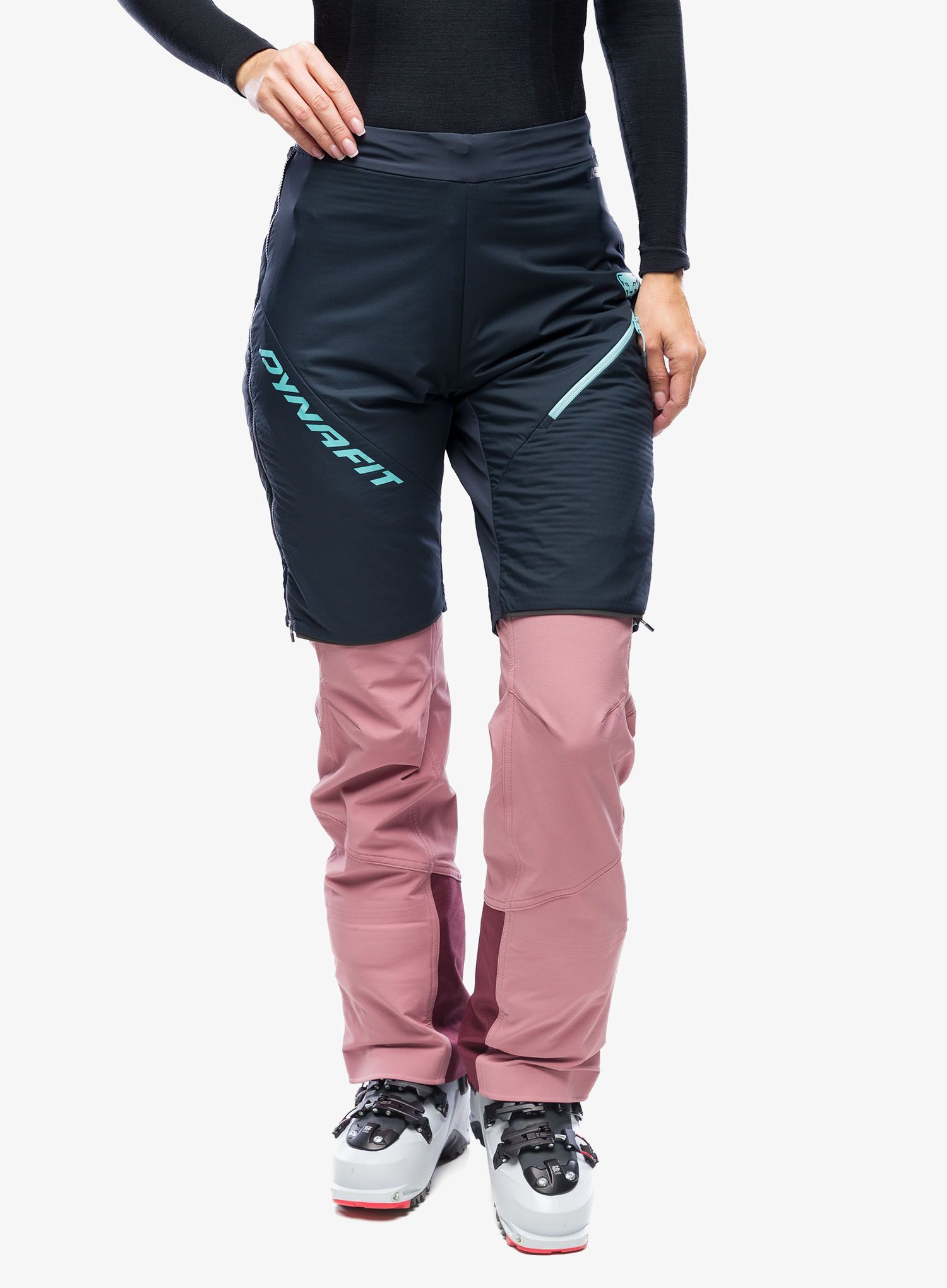 Kratke hlače s postavom Dynafit Mezzalama PTC Alpha Overshort - blueberry/marine blue