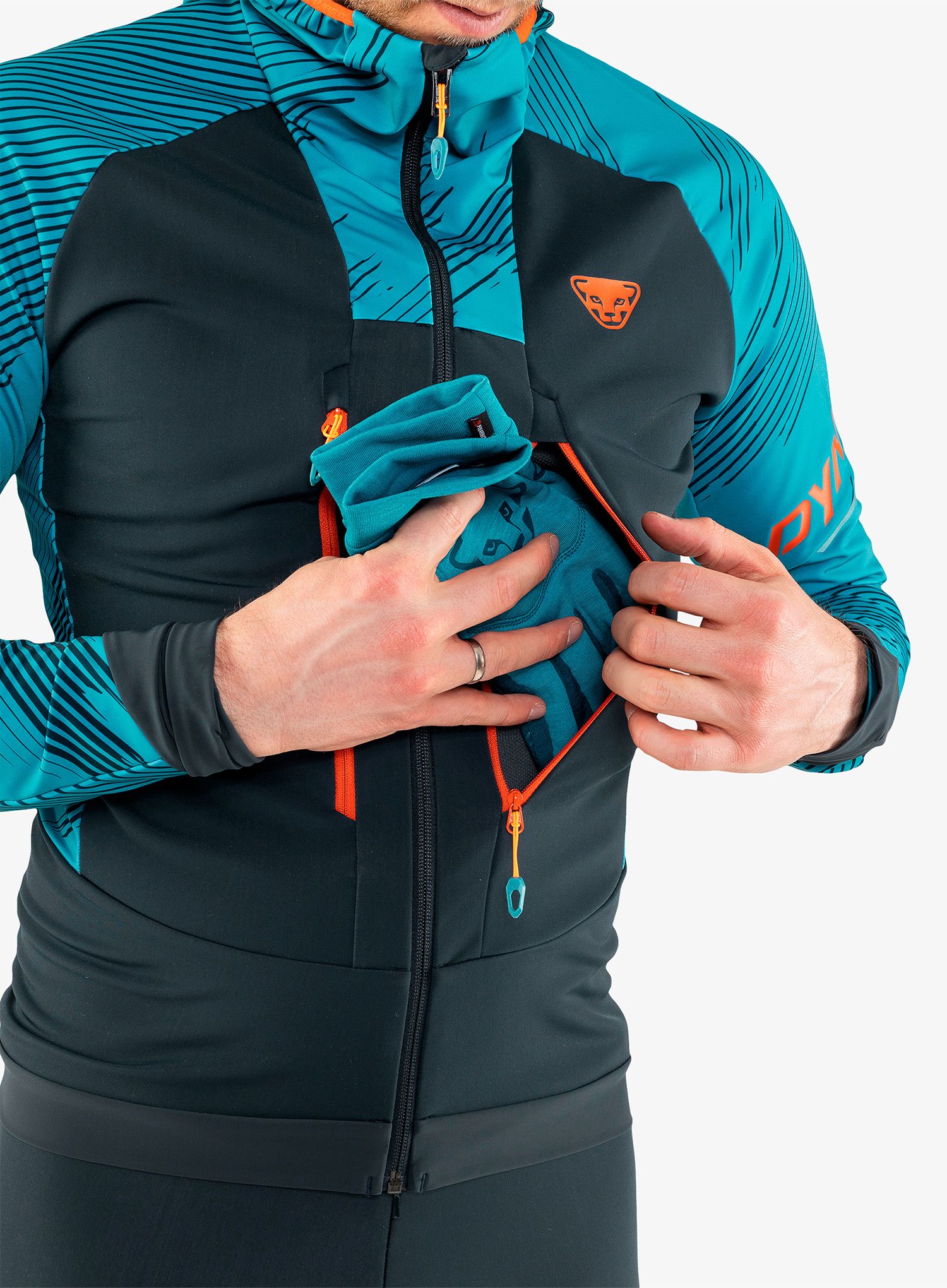 Dukserica na otkopčavanje Dynafit Mezzalama Race 2 Jacket - storm blue