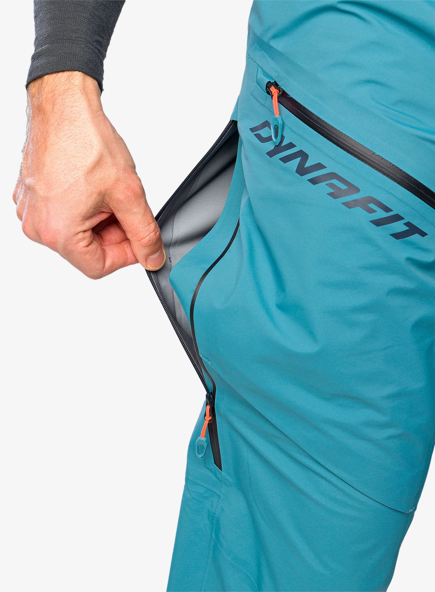 Hlače za turno skijanje Dynafit Radical 2 GTX Pant - storm blue