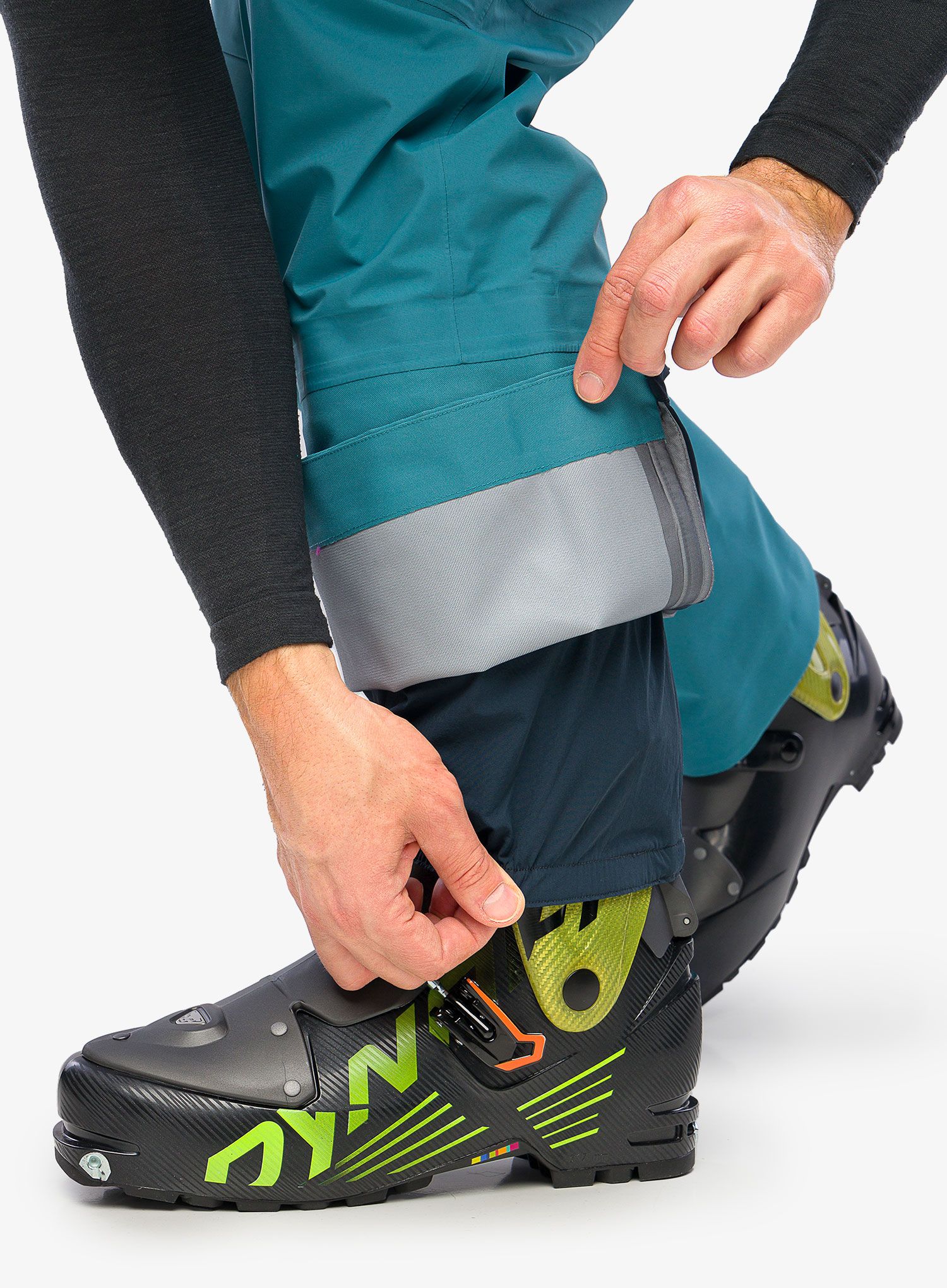 Hlače za turno skijanje Dynafit Radical 2 GTX Pant - storm blue