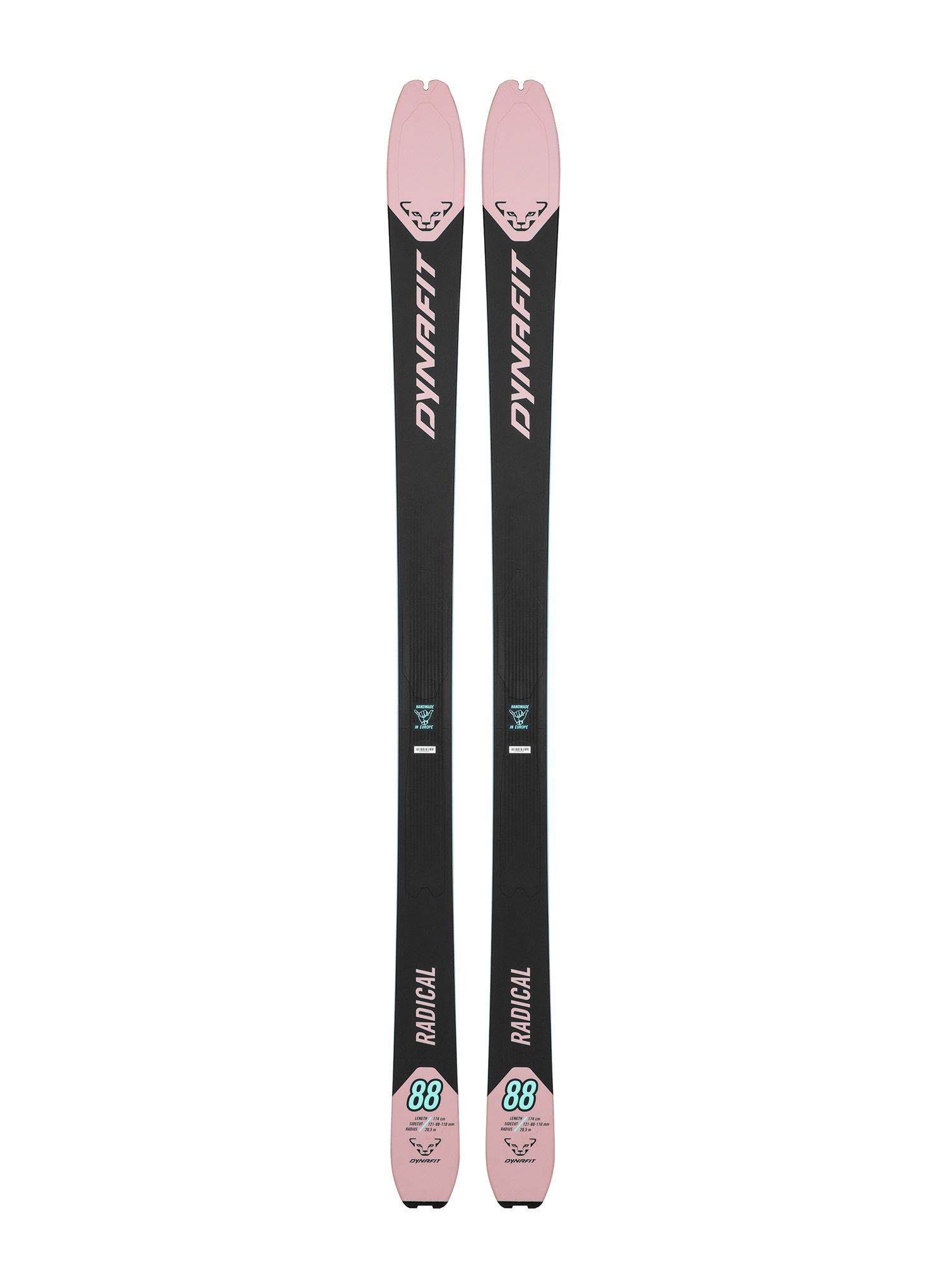 Set za turno skijanje Dynafit Radical Set - mokarosa