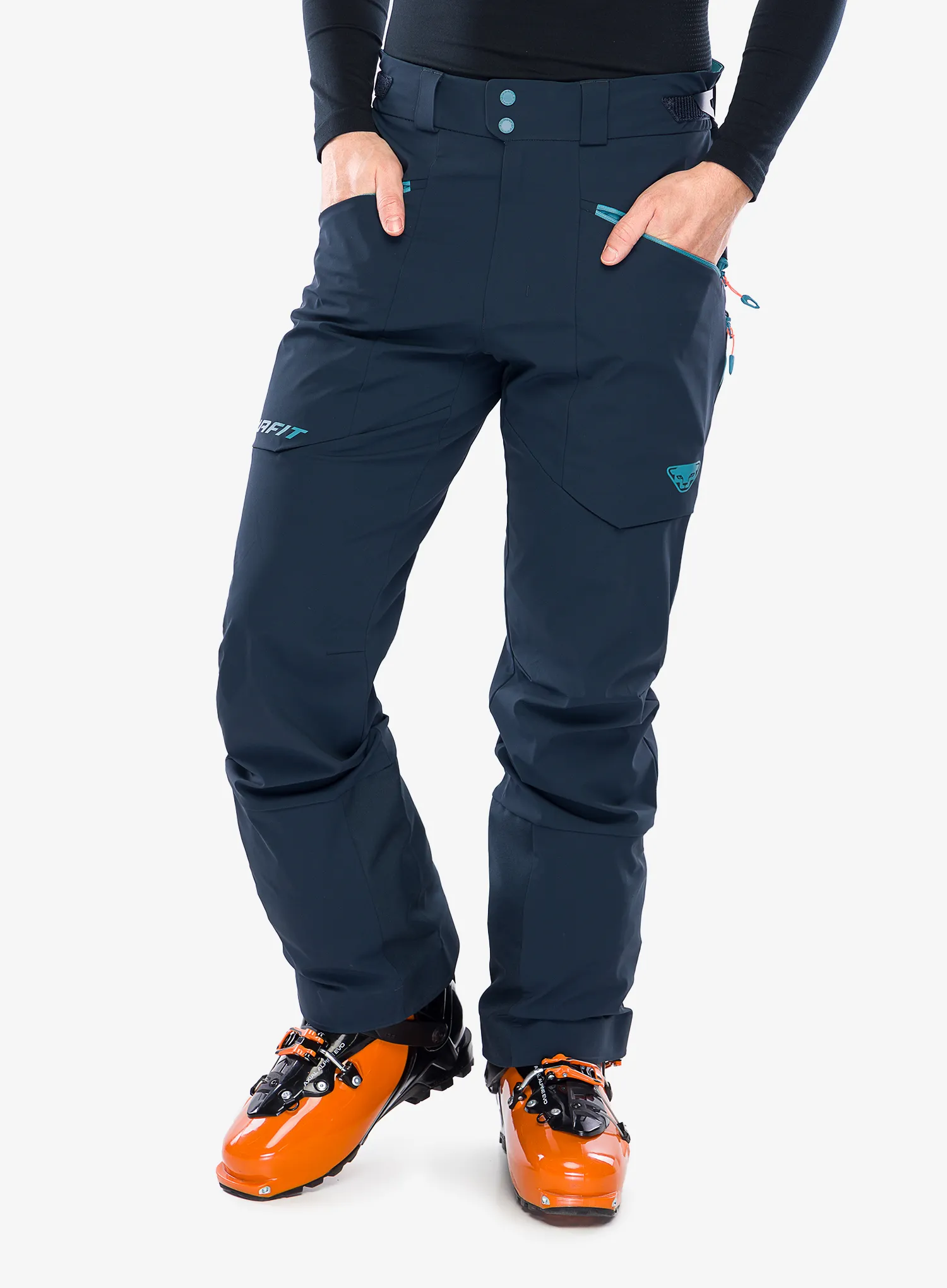 Hlače za turno skijanje Dynafit Radical Softshell Pant - blueberry/storm blue
