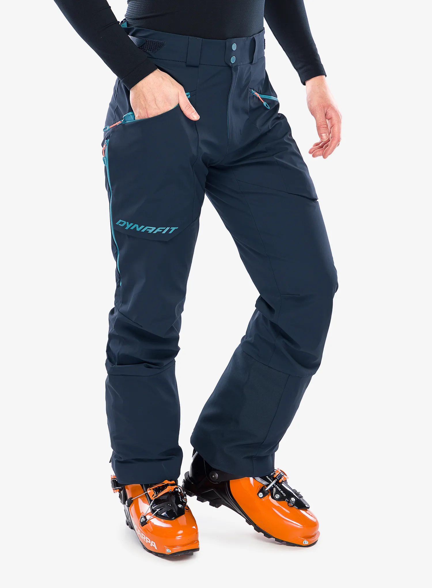 Hlače za turno skijanje Dynafit Radical Softshell Pant - blueberry/storm blue