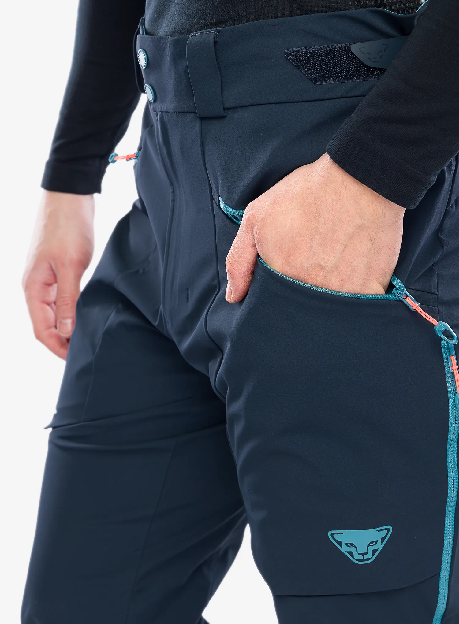 Hlače za turno skijanje Dynafit Radical Softshell Pant - blueberry/storm blue