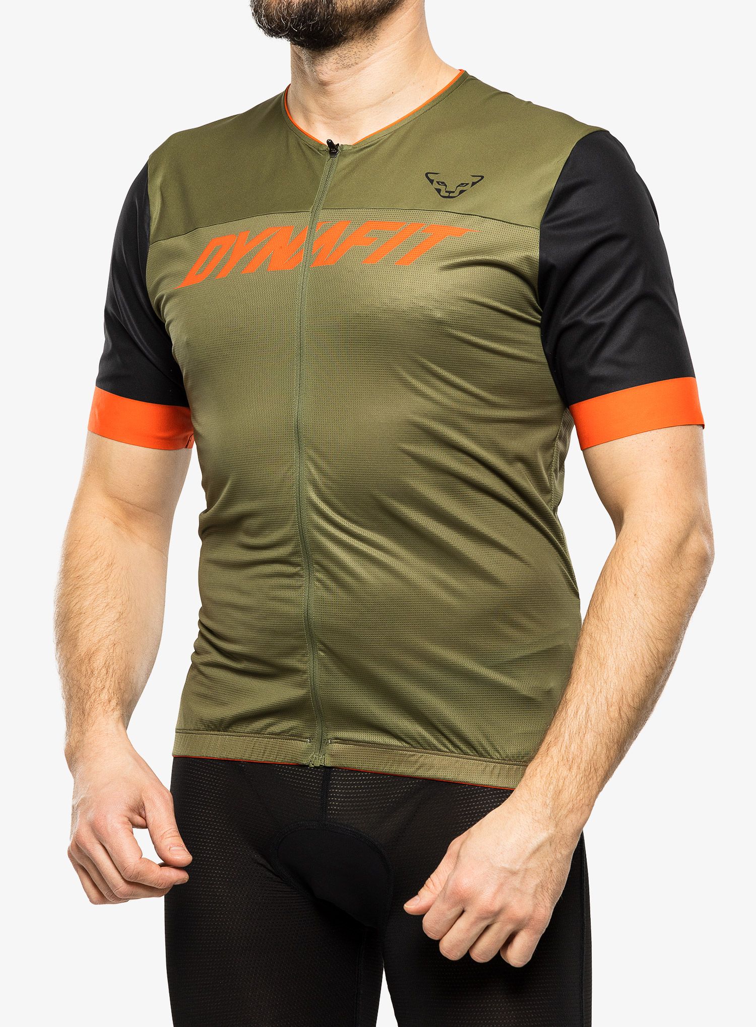 MTB majica Dynafit Ride Light Full Zip Shirt - winter moss