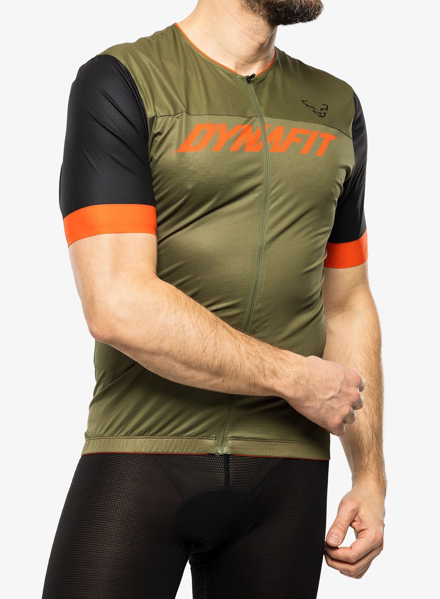 MTB majica Dynafit Ride Light Full Zip Shirt - winter moss