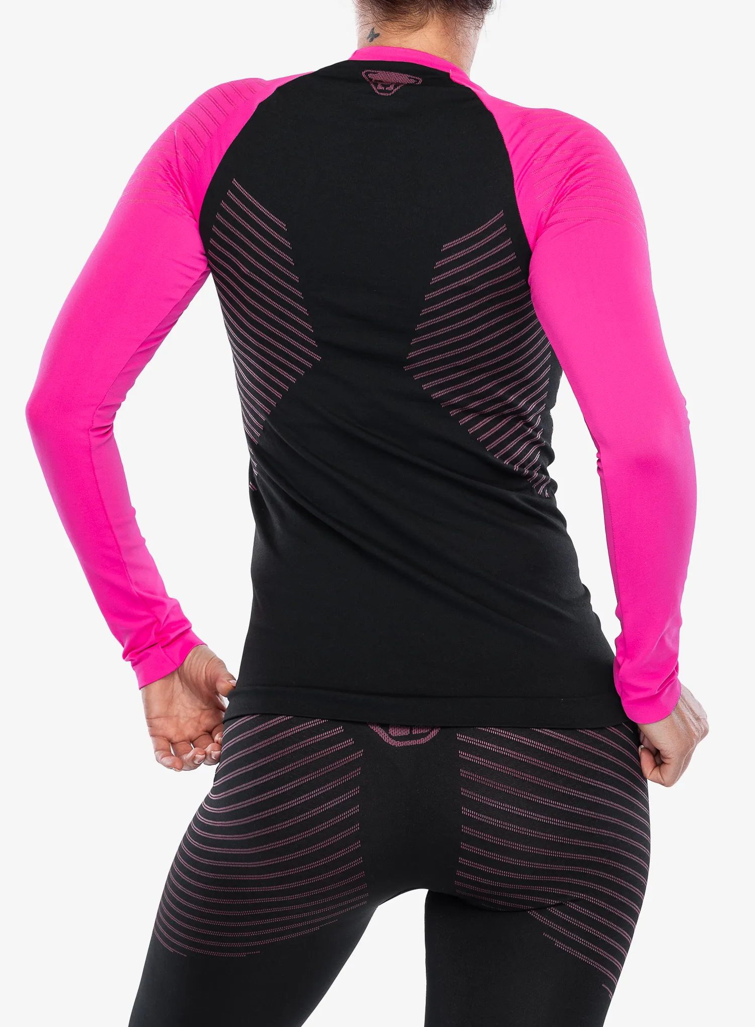 Ženska dukserica Dynafit Speed Dryarn Longsleeve Tee - pink glo