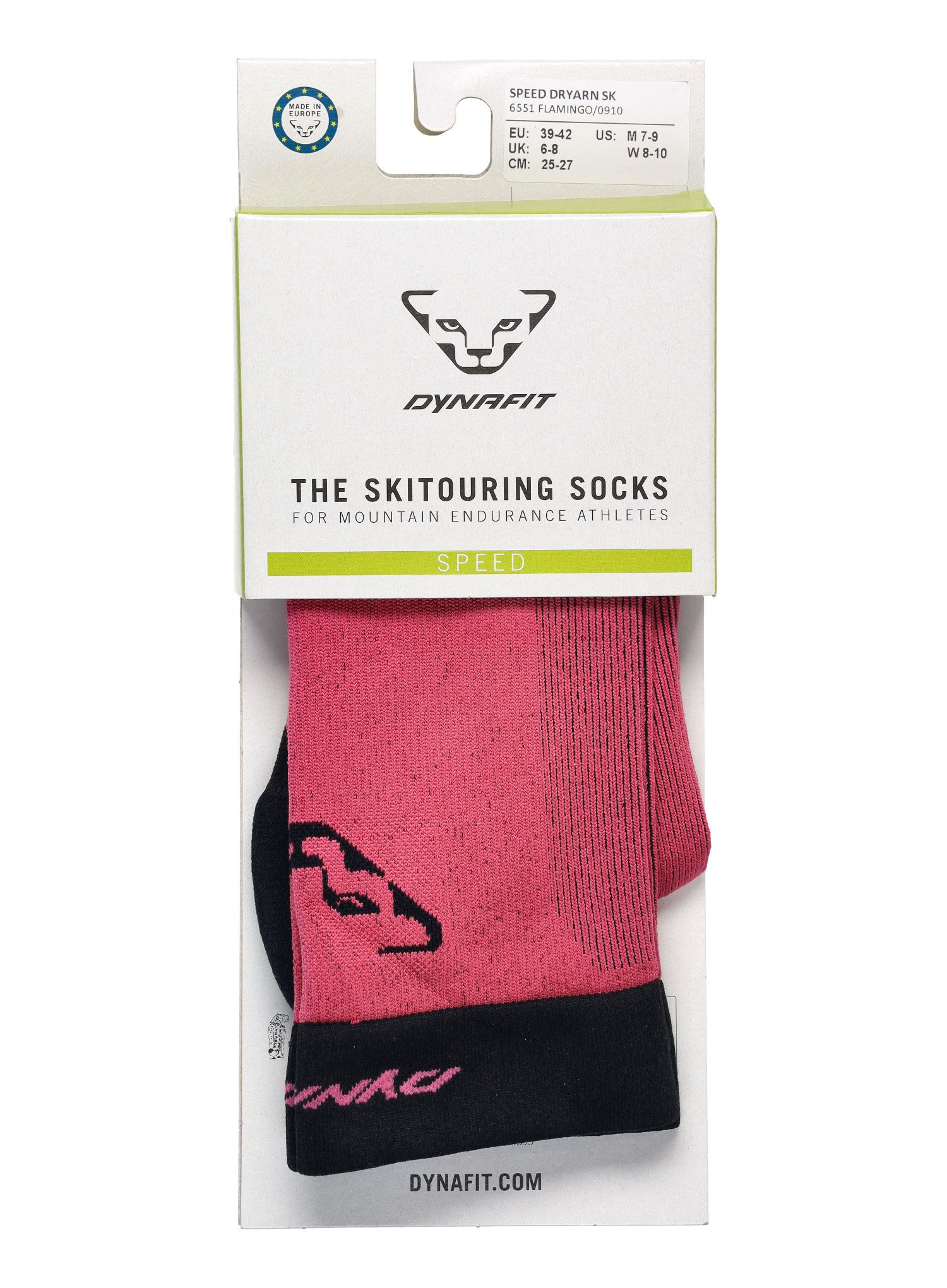 Skijaške čarape Dynafit Speed Dryarn Socks - flamingo