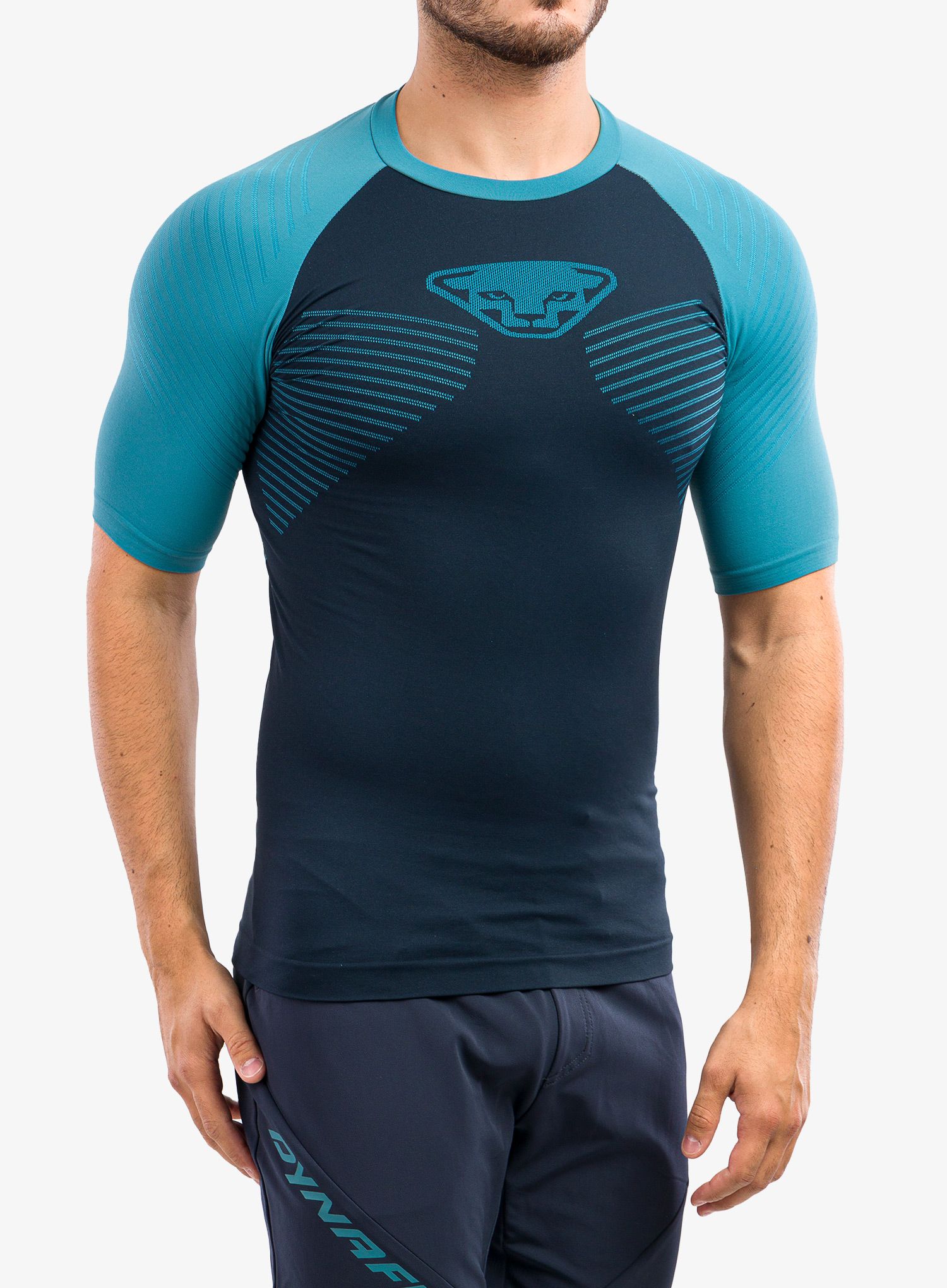 Termo majica Dynafit Speed Dryarn S/S Tee - storm blue