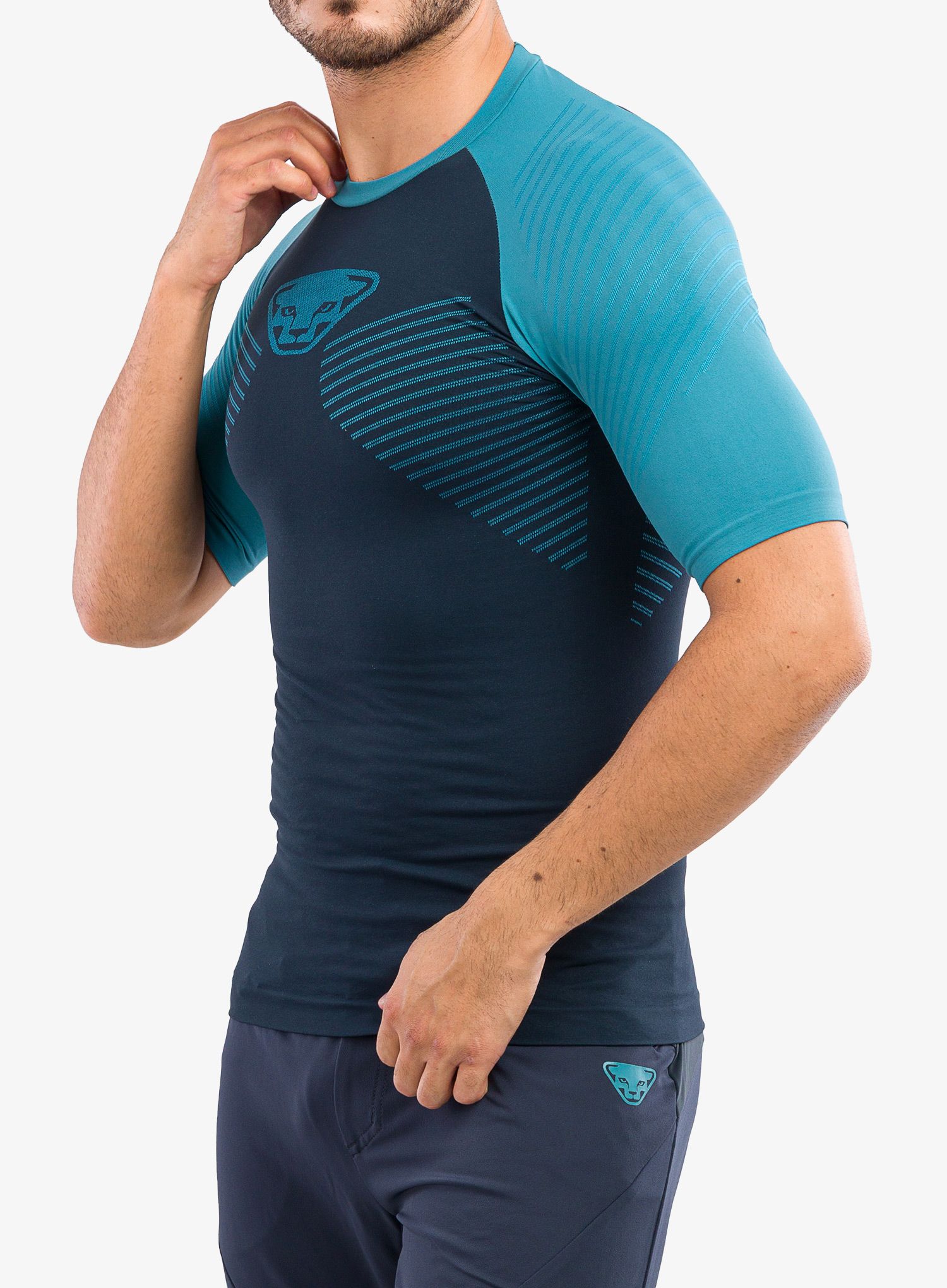 Termo majica Dynafit Speed Dryarn S/S Tee - storm blue