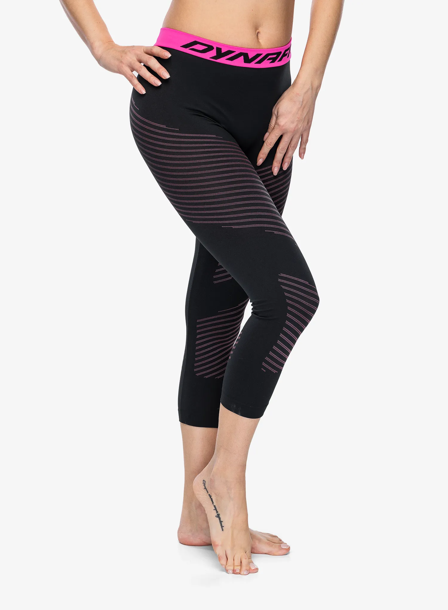Ženske termo tajice Dynafit Speed Dryarn Tights - black out