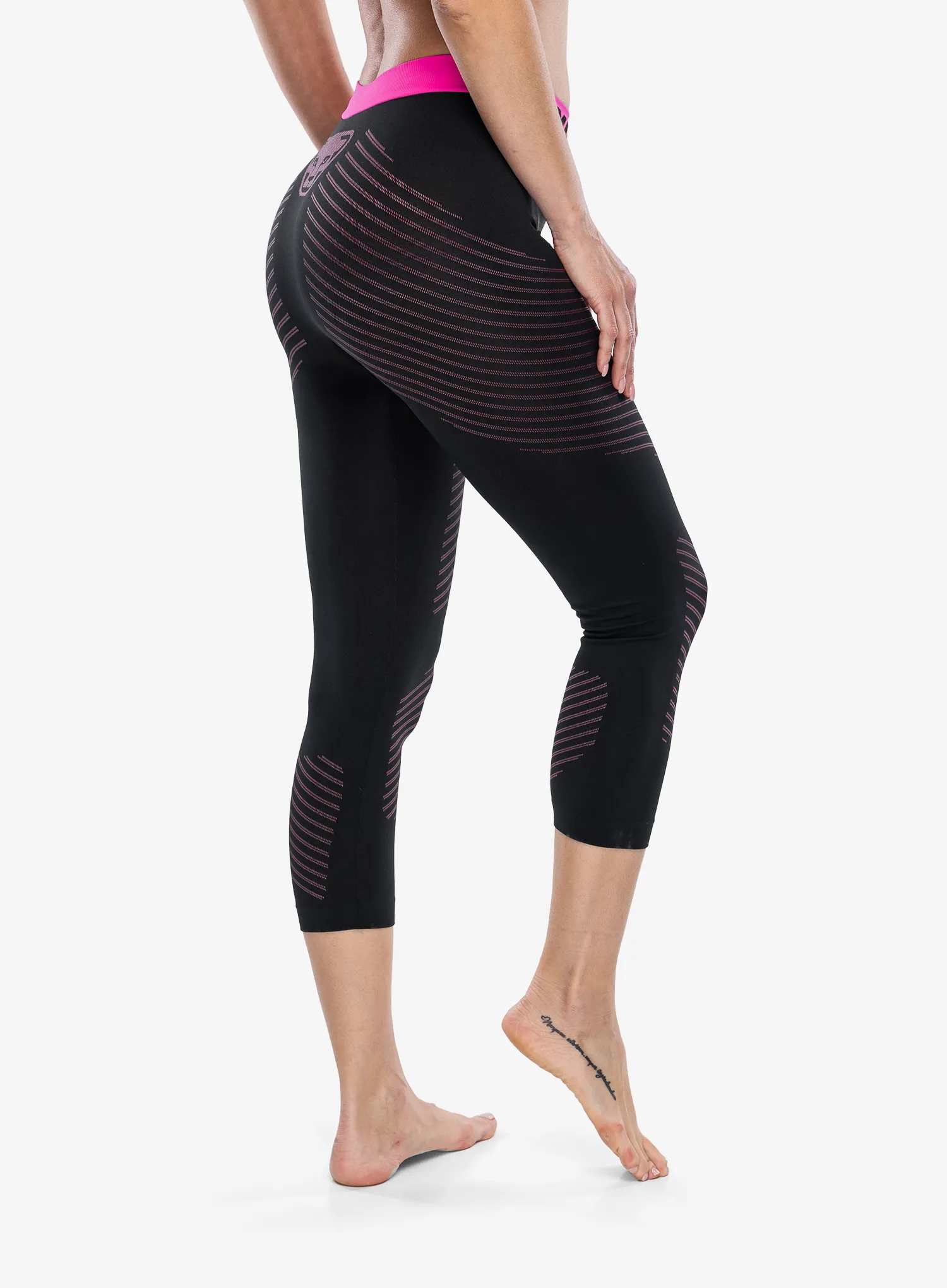 Ženske termo tajice Dynafit Speed Dryarn Tights - black out
