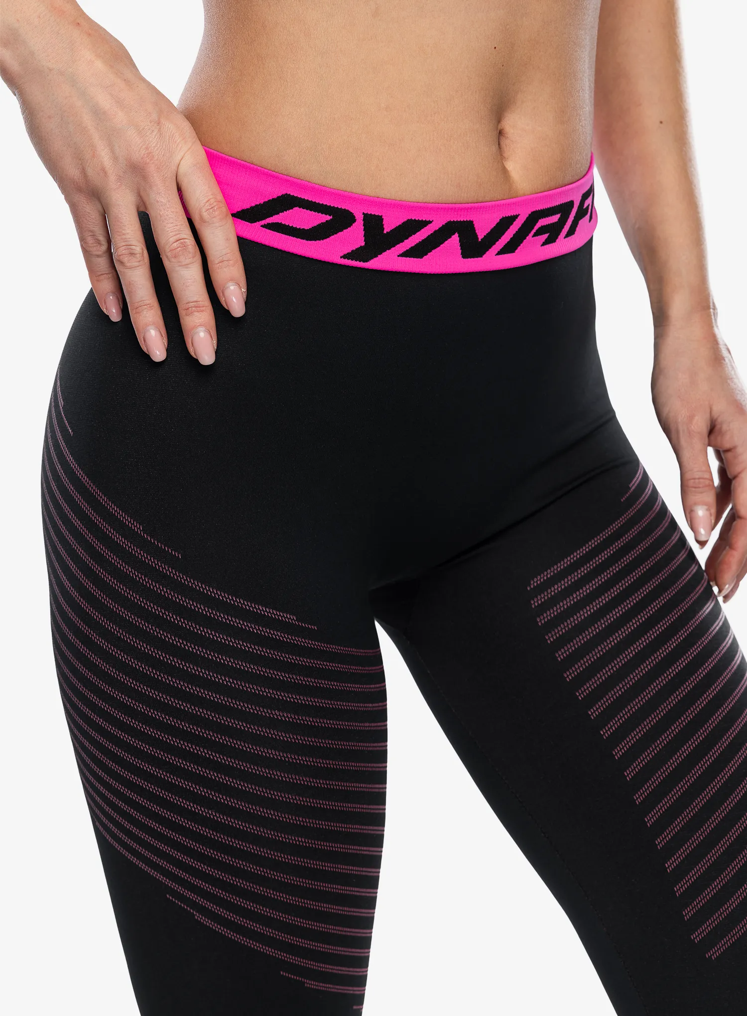 Ženske termo tajice Dynafit Speed Dryarn Tights - black out