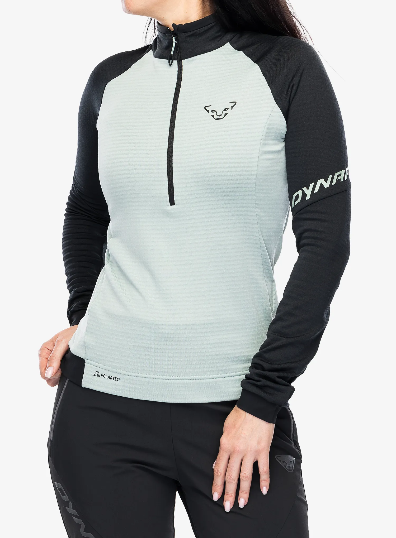 Ženska dukserica od flisa Dynafit Speed Polartec 1/2 Zip - jadelite