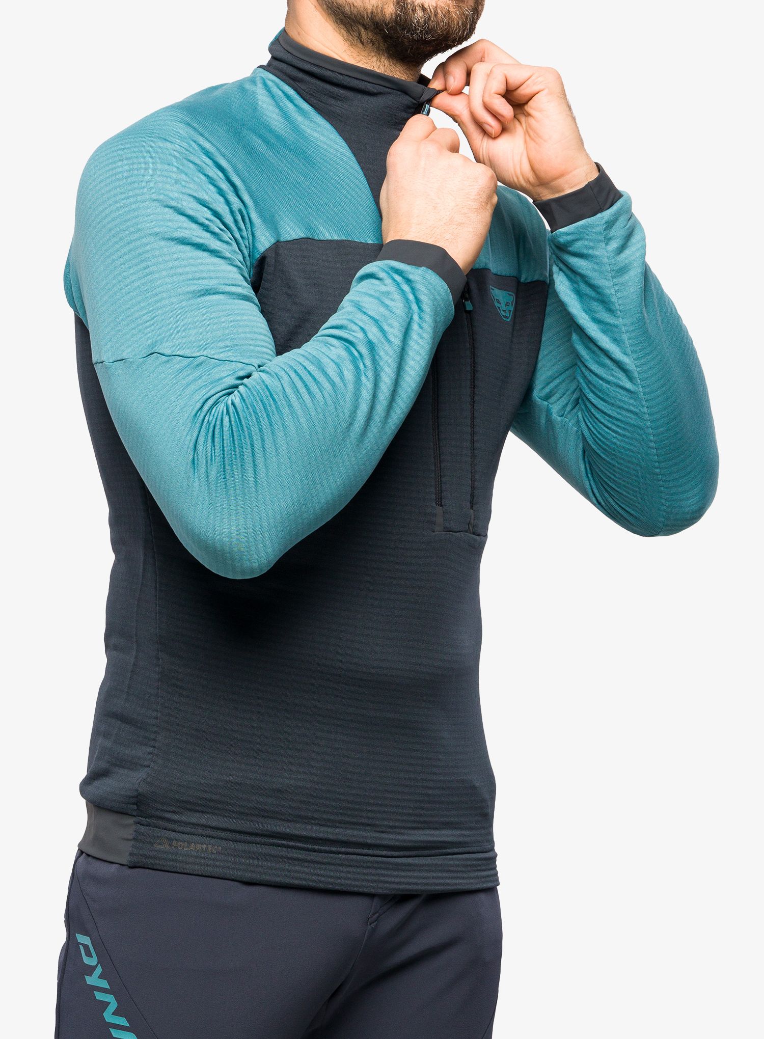 Dukserica od flisa Dynafit Speed Polartec 1/2 Zip - storm blue