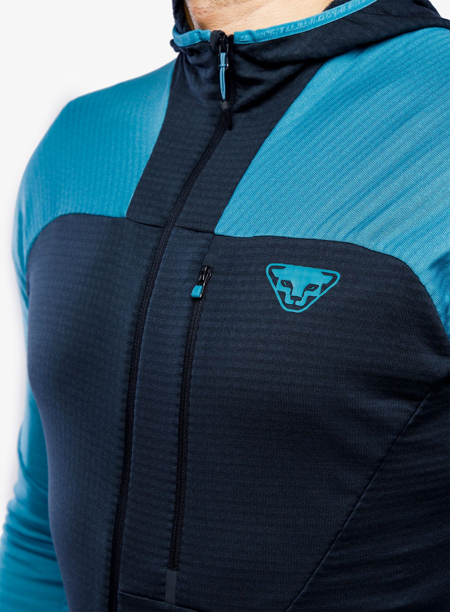 Dukserica od flisa Dynafit Speed Ptc Hooded Jk - storm blue