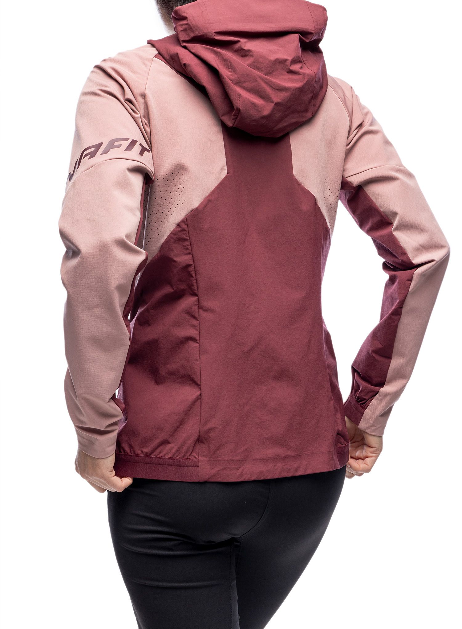 Ženska jakna za turno skijanje Dynafit TLT Dynastretch Jacket - mokarosa