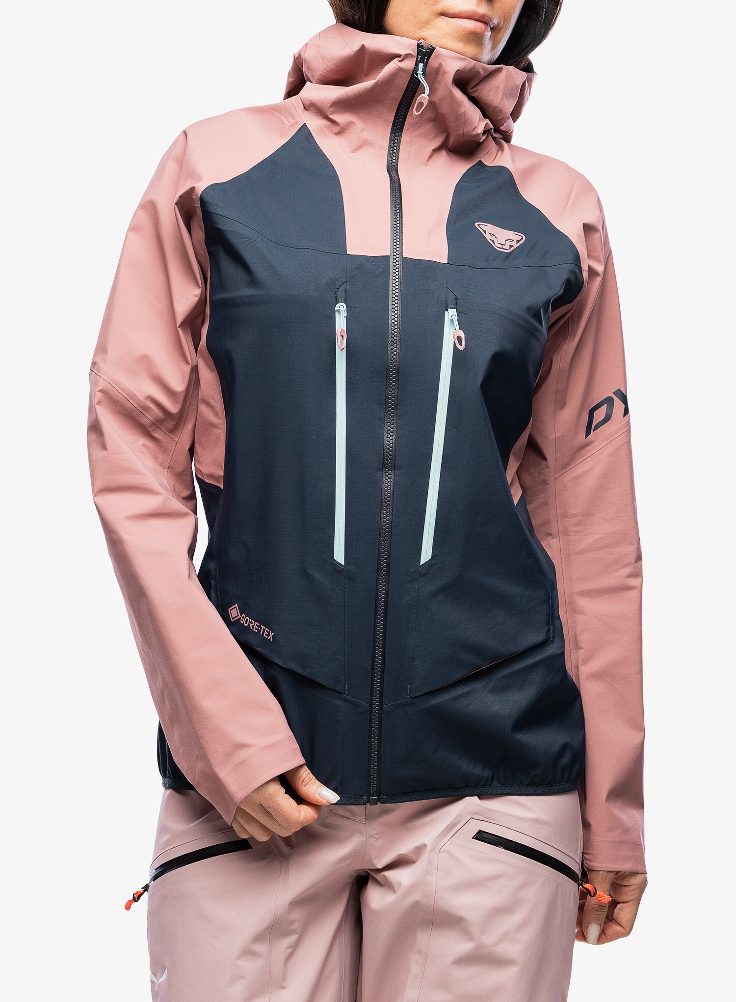 Ženska jakna za turno skijanje Dynafit TLT GTX Jacket - mokarosa