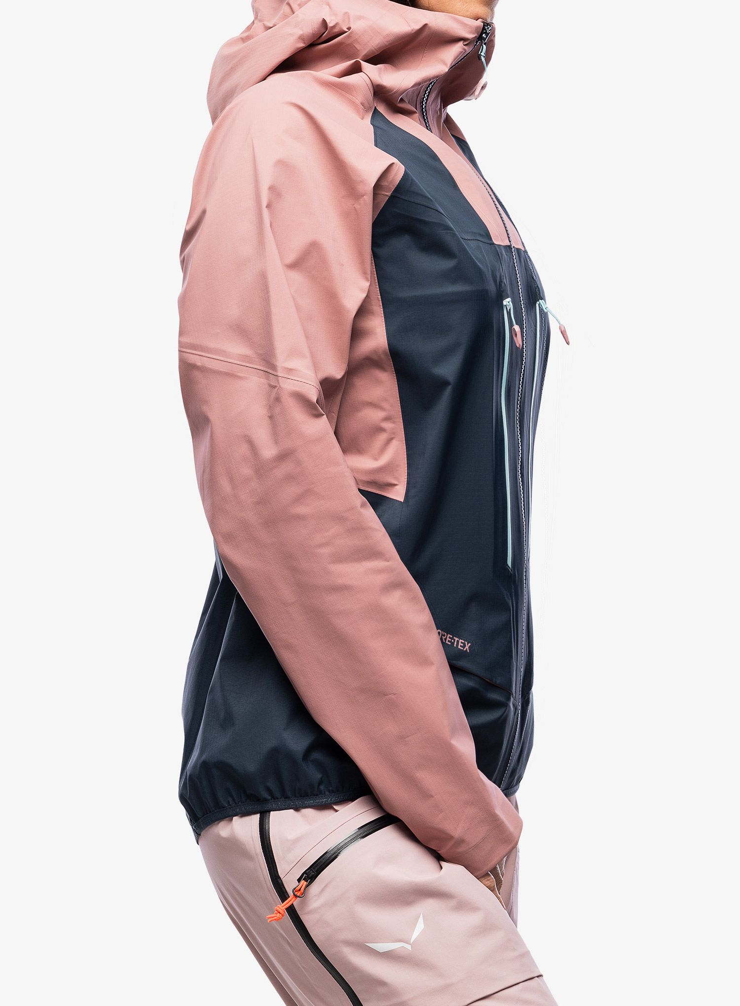Ženska jakna za turno skijanje Dynafit TLT GTX Jacket - mokarosa