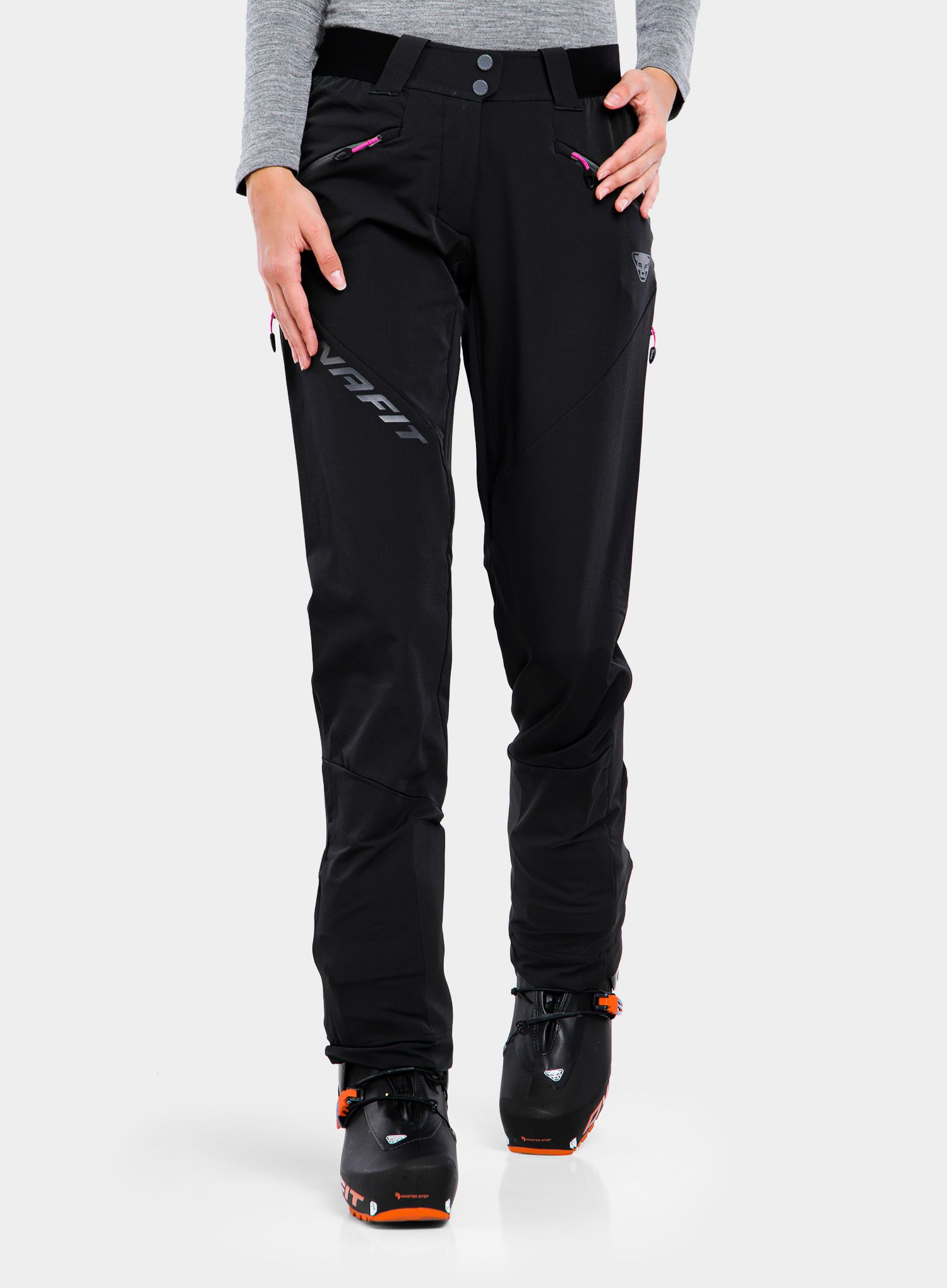 Ženske hlače za turno skijanje Dynafit TLT Touring Dynastretch Pants - black out