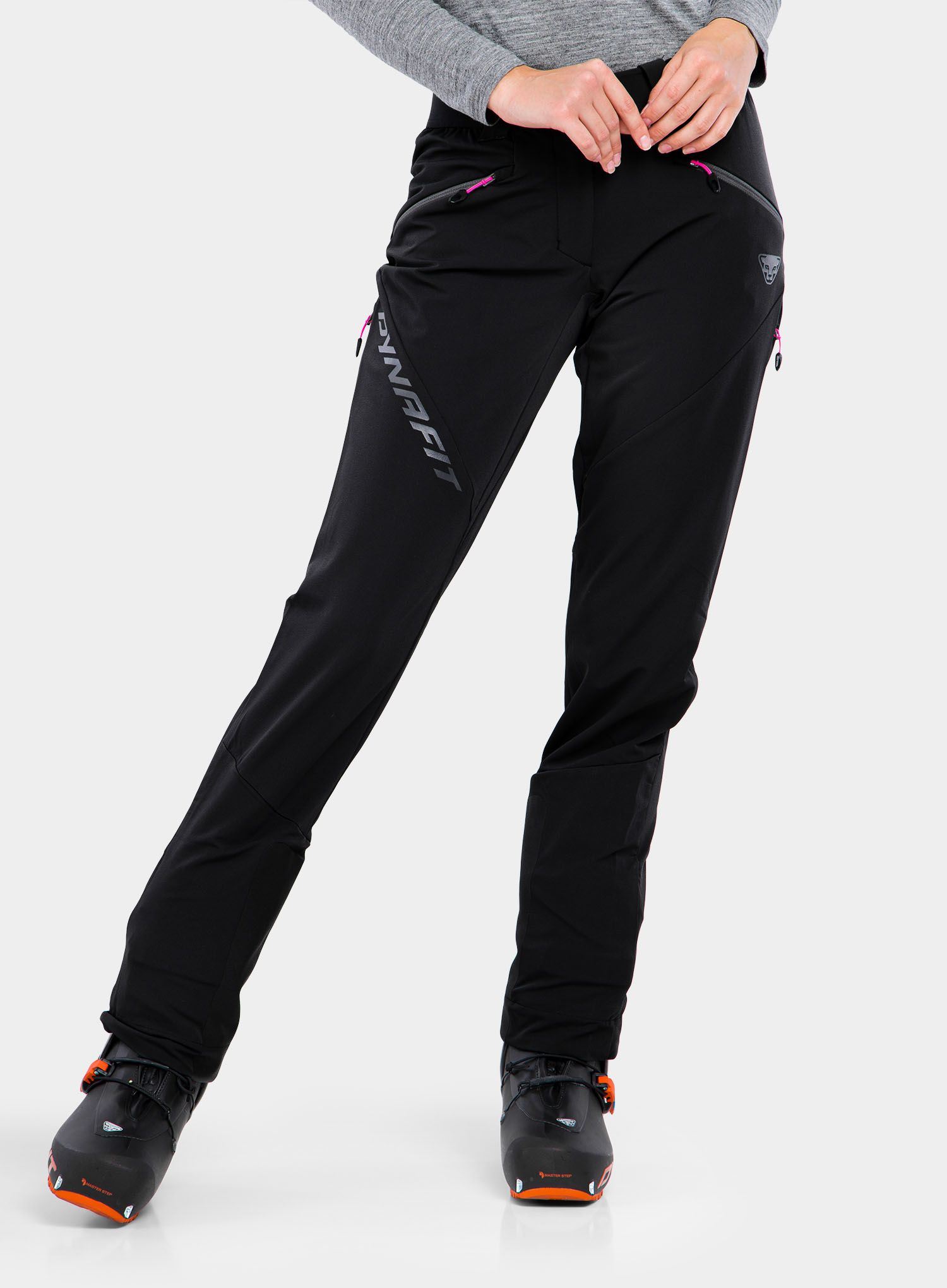 Ženske hlače za turno skijanje Dynafit TLT Touring Dynastretch Pants - black out