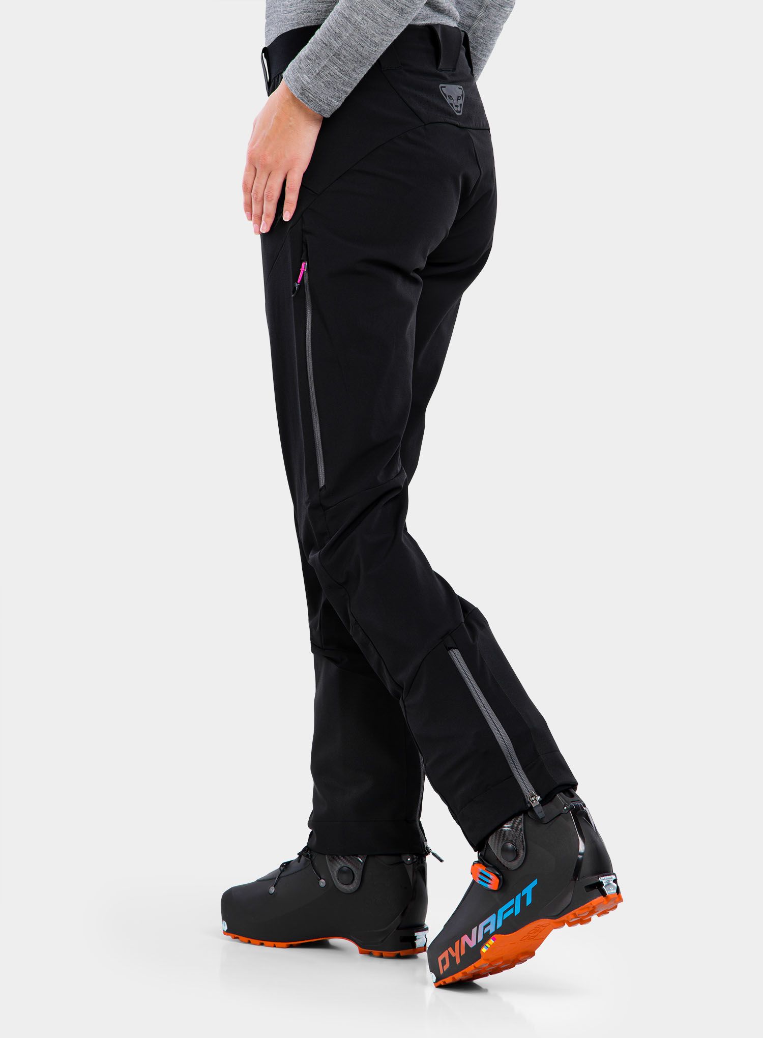 Ženske hlače za turno skijanje Dynafit TLT Touring Dynastretch Pants - black out
