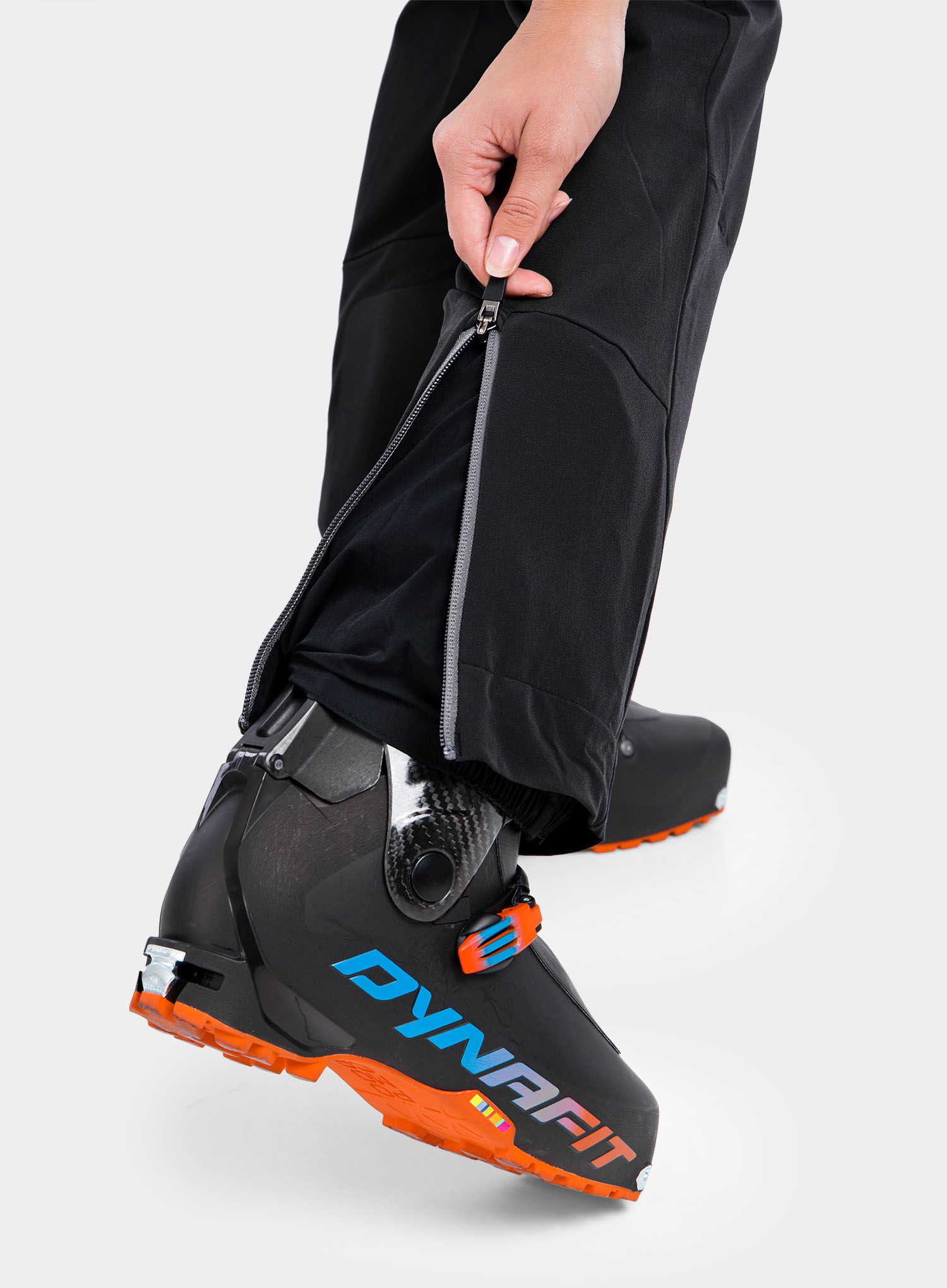 Ženske hlače za turno skijanje Dynafit TLT Touring Dynastretch Pants - black out