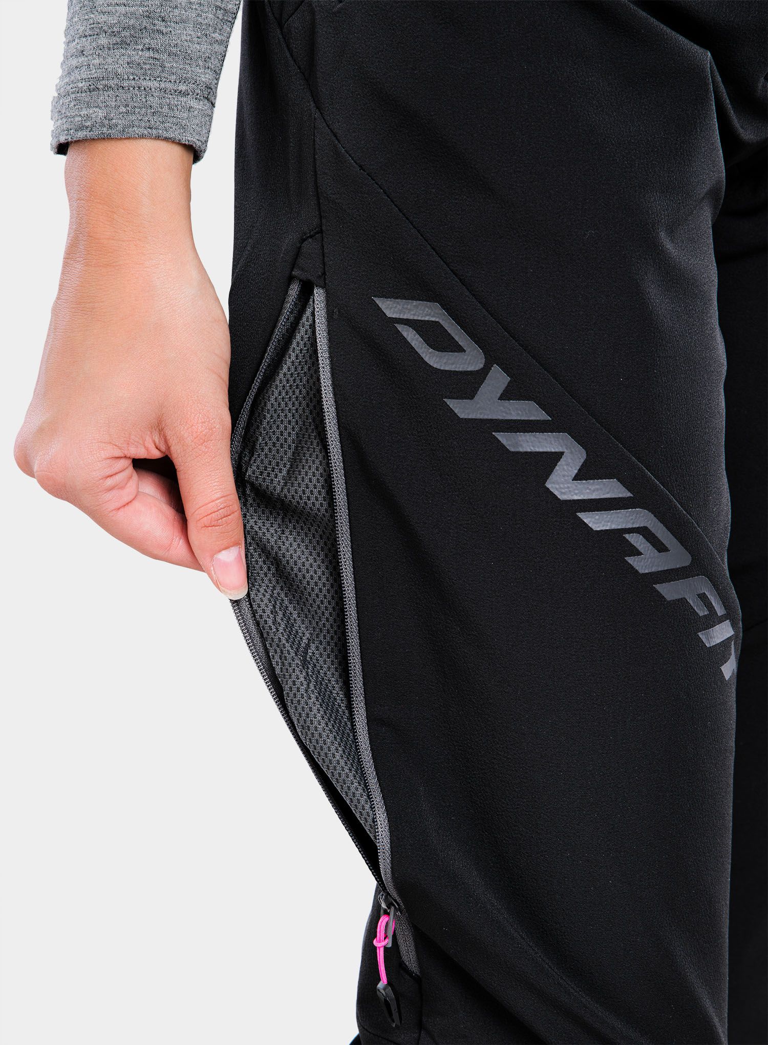 Ženske hlače za turno skijanje Dynafit TLT Touring Dynastretch Pants - black out