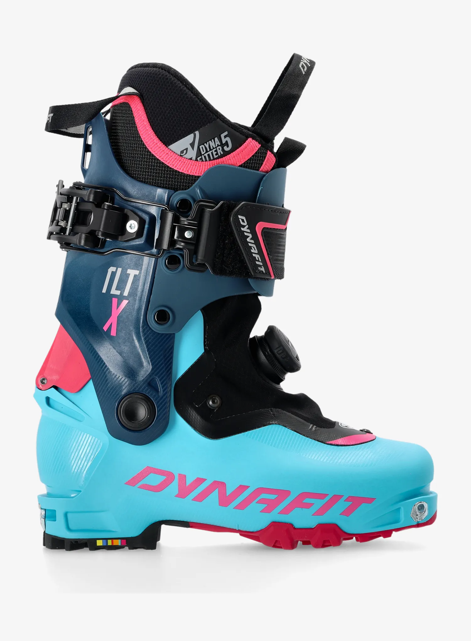 Ženske cipele za turno skijanje Dynafit TLT X Boot - silvretta/pink glo