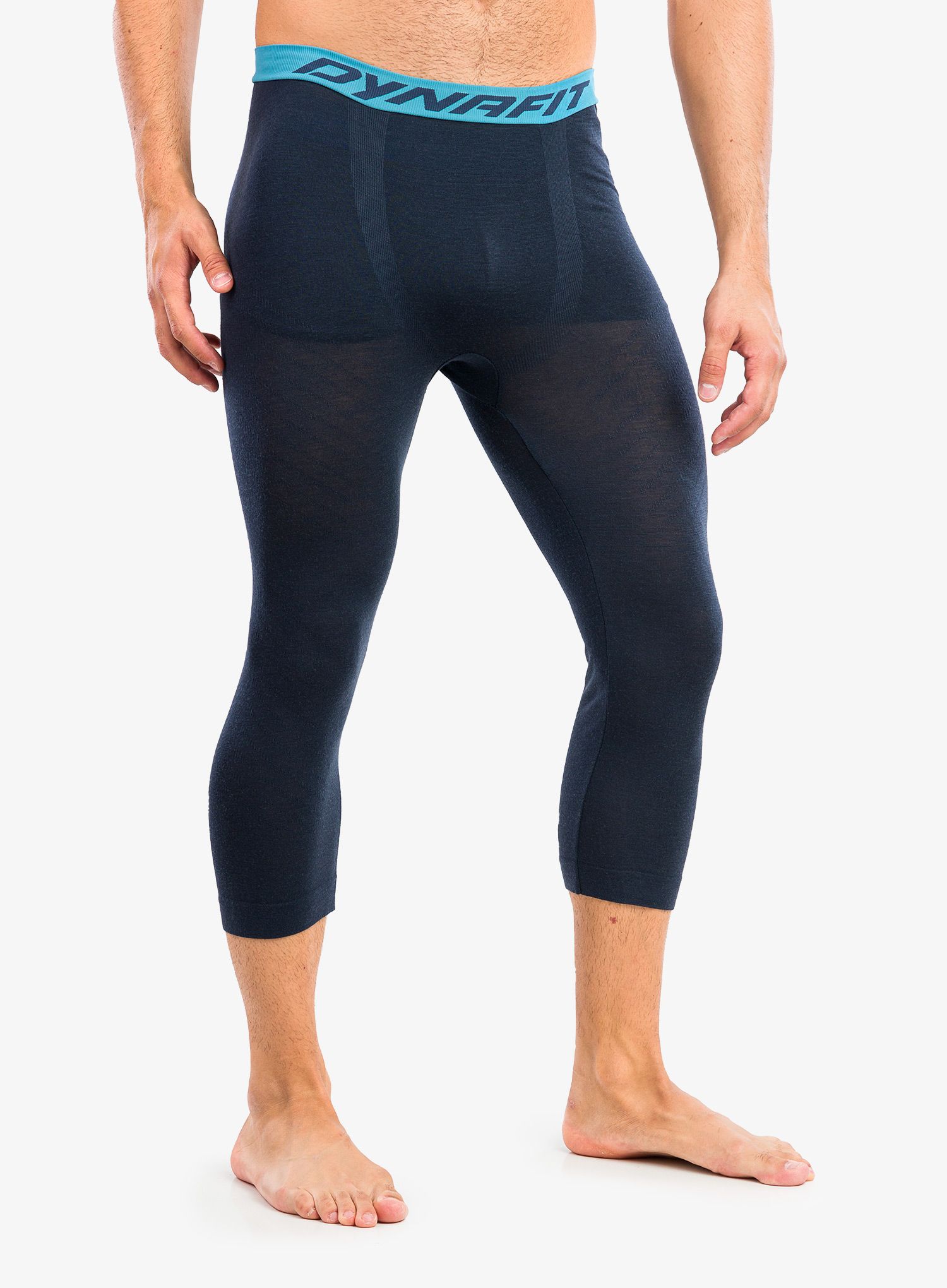 Termo tajice Dynafit Tour Light Merino 3/4 Tight - blueberry/storm blue