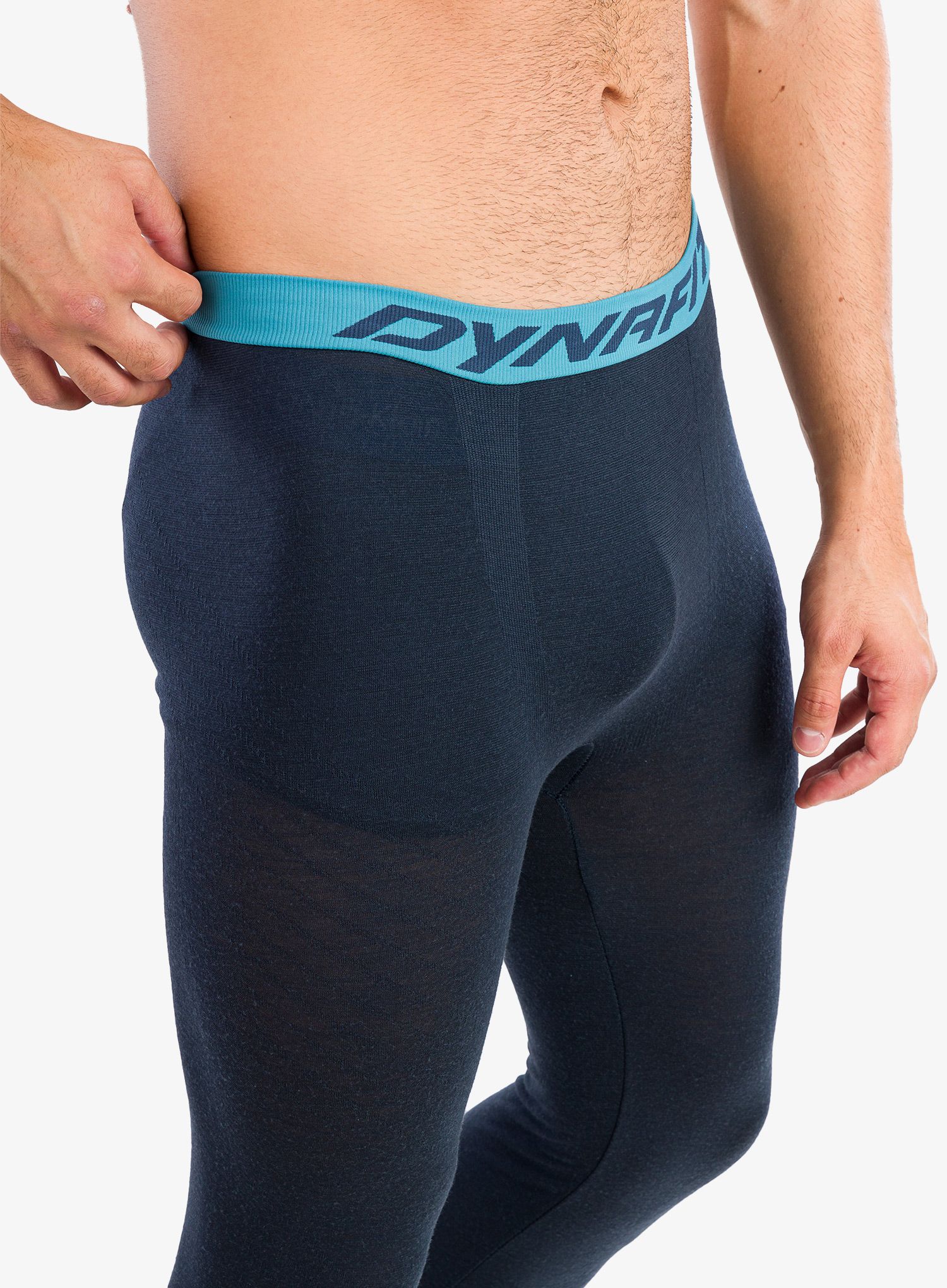 Termo tajice Dynafit Tour Light Merino 3/4 Tight - blueberry/storm blue