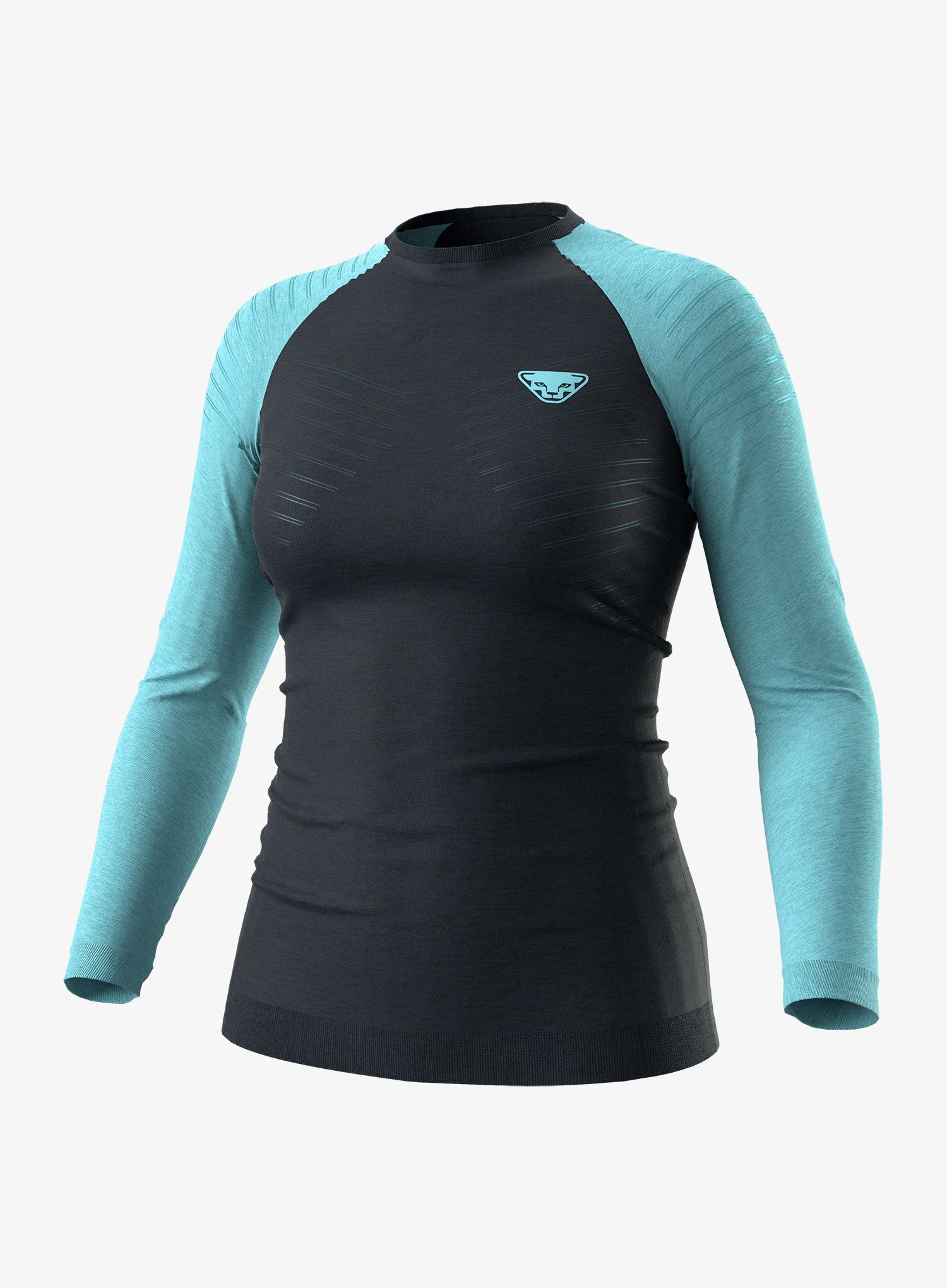Ženska termoaktivna dukserica Dynafit Tour Light Merino L/S Tee - marine blue