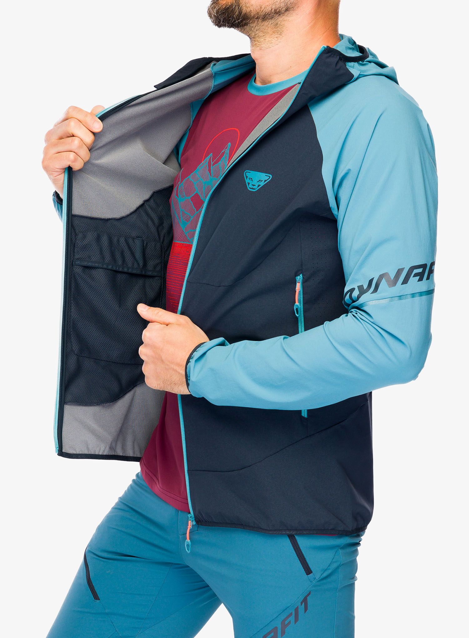 Softshell jakna Dynafit Transalper DST Jacket  - storm blue