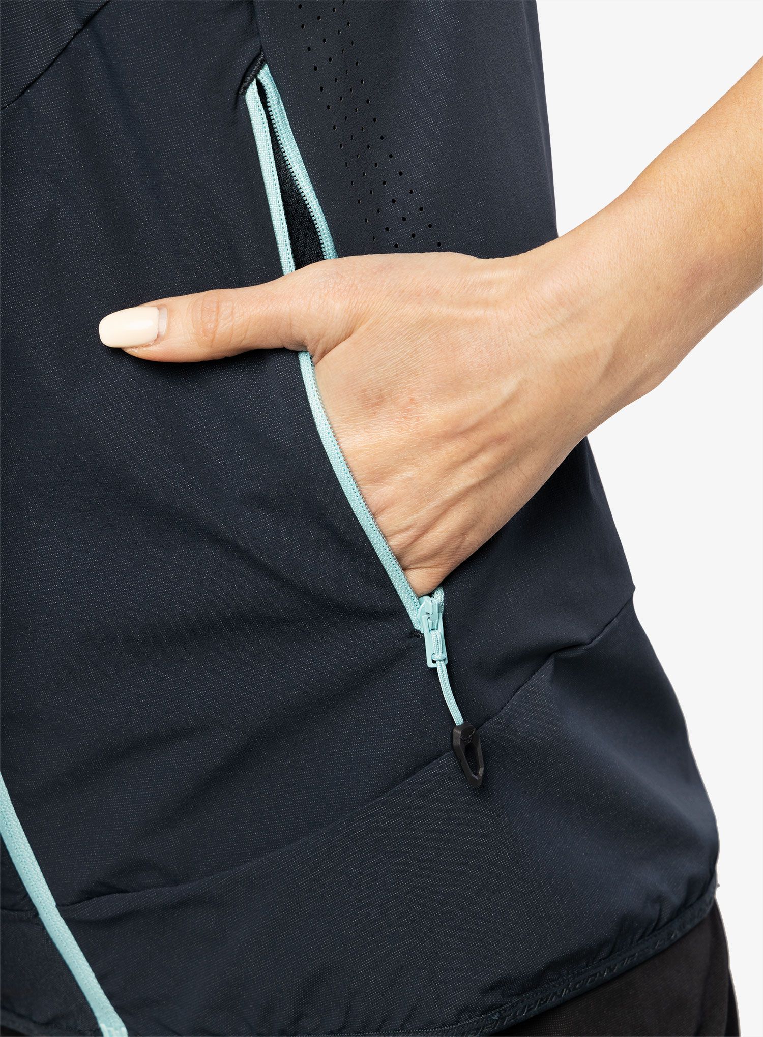 Ženski prsluk Dynafit Transalper DST Vest  - marine blue