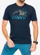 Brzosušeća majica Dynafit Transalper Graphic S/S Tee - blueberry/blueberry