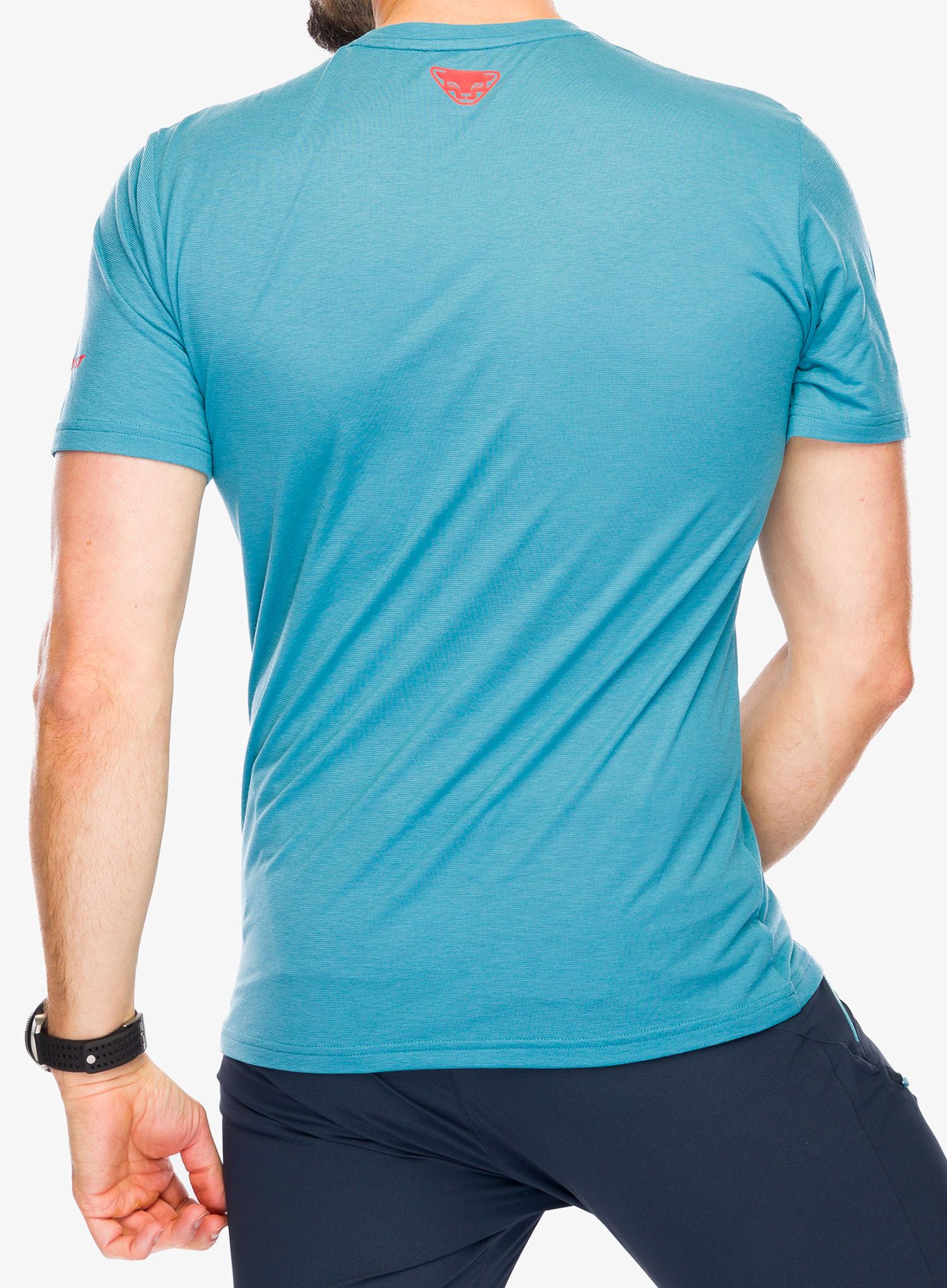 Majica s tiskom Dynafit Transalper Graphic S/S Tee - storm blue